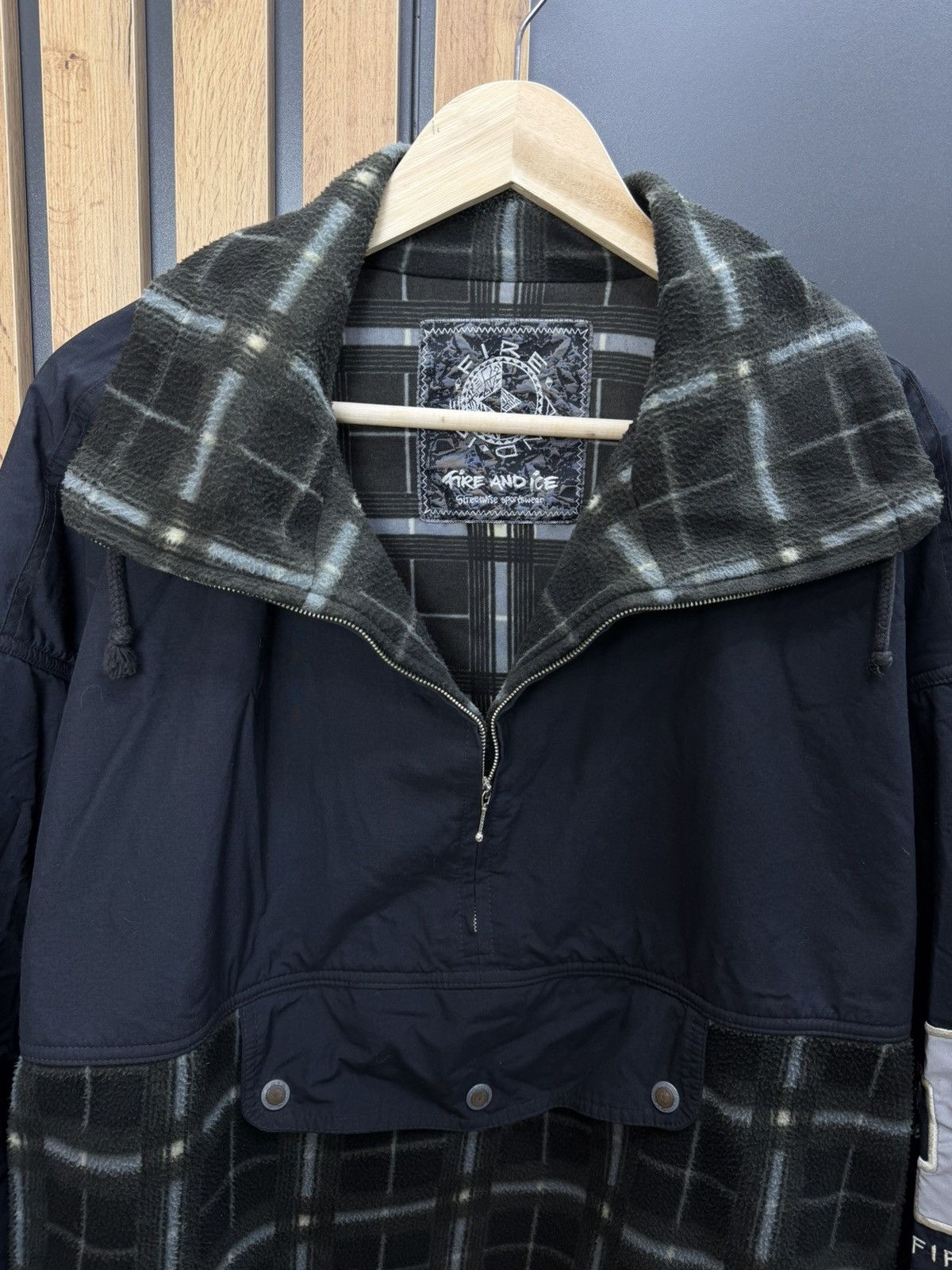 Vintage Vintage Fire and Ice by Bogner Fleece Anorak Jacket XL Size US XL / EU 56 / 4 - 3 Thumbnail