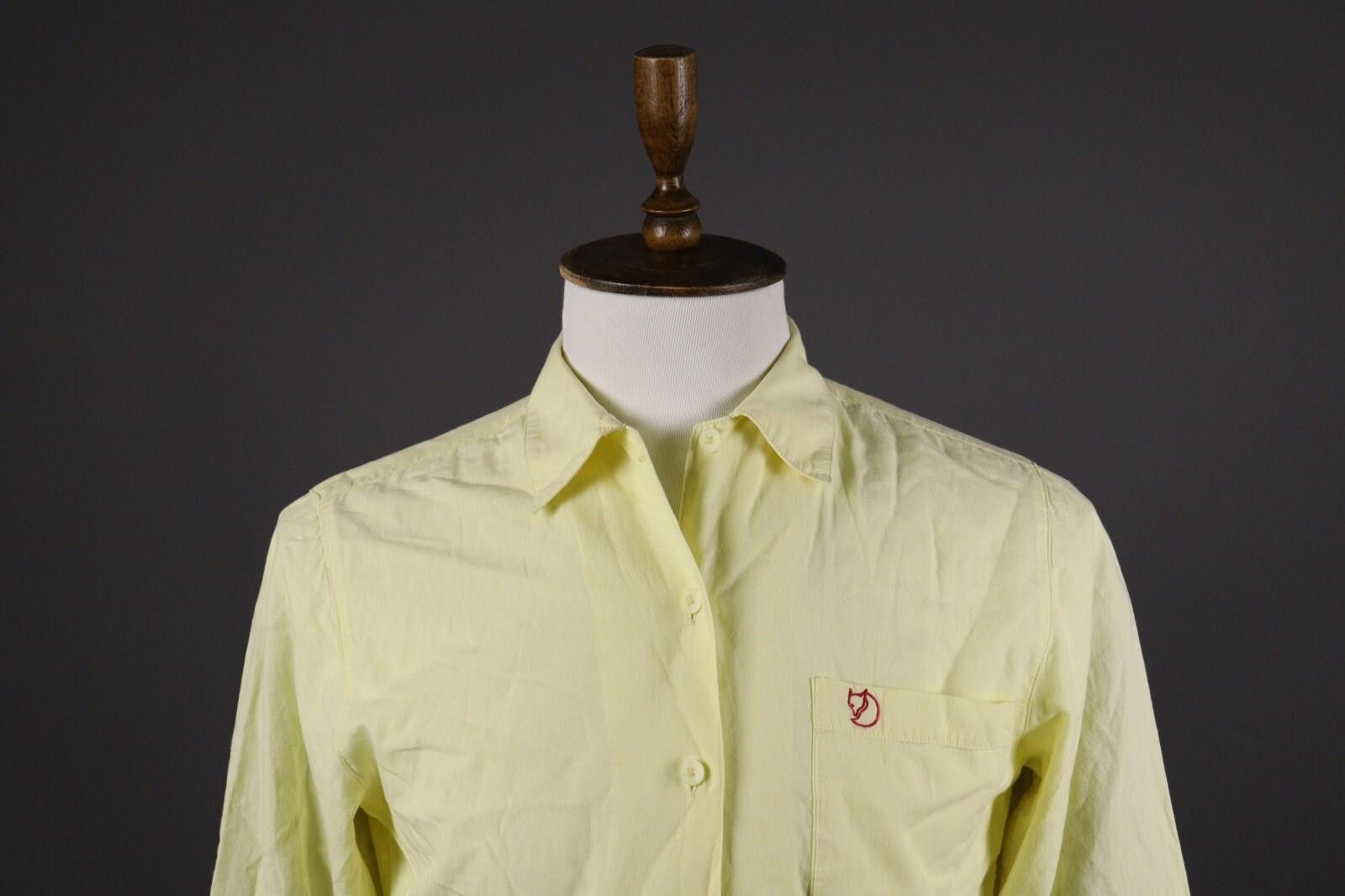 Fjallraven Fjallraven Yellow Hiking Button Down Shirt Size L Size L / US 10 / IT 46 - 2 Thumbnail