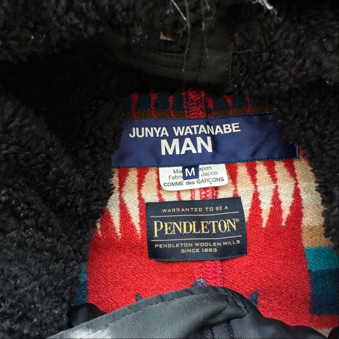 Junya Watanabe Junya Watanabe X CDG X Pendleton Jamiroquai n2b Bomber Size US M / EU 48-50 / 2 - 3 Thumbnail