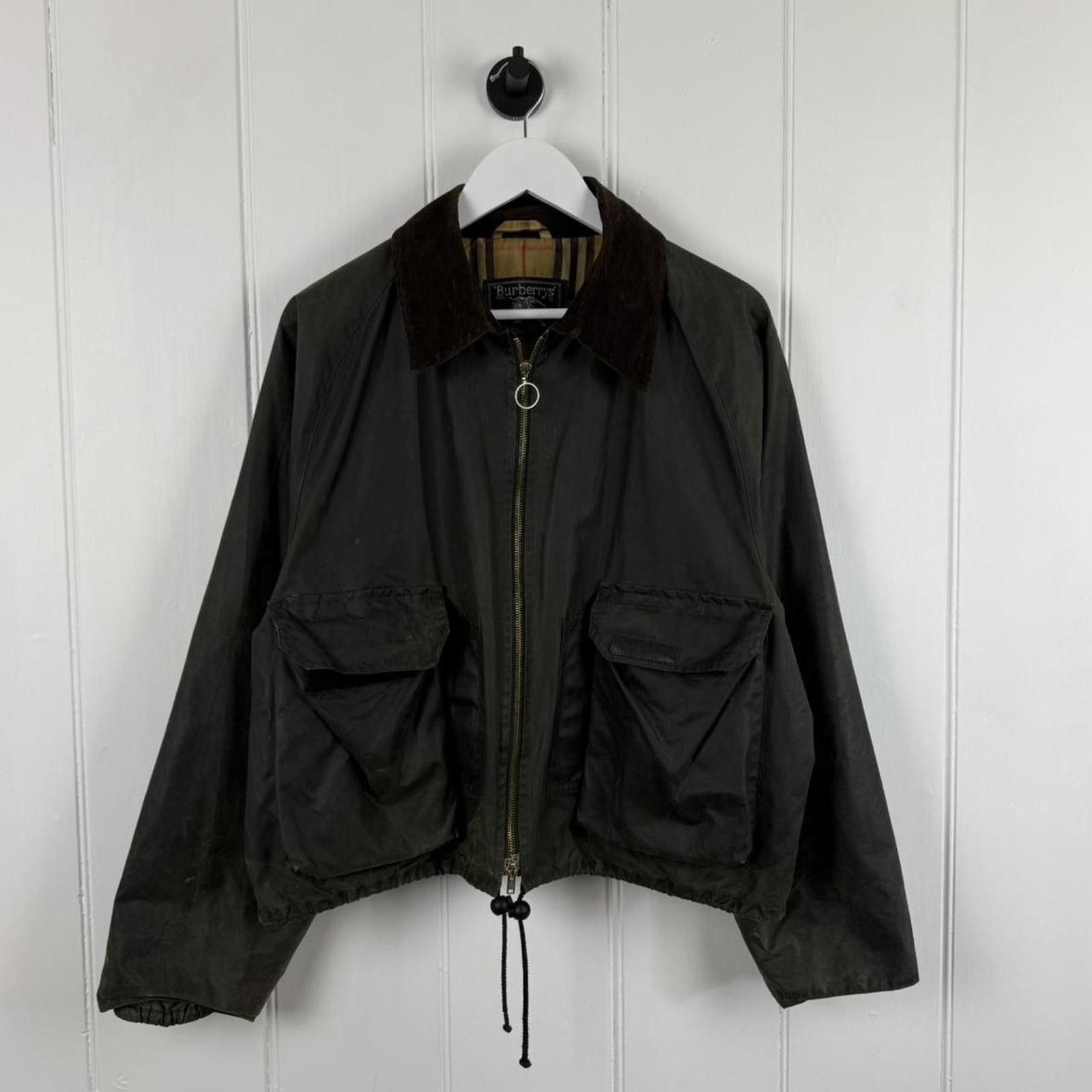 Burberry Vintage Burberrys Wax Jacket Size US S / EU 44-46 / 1 - 1 Thumbnail