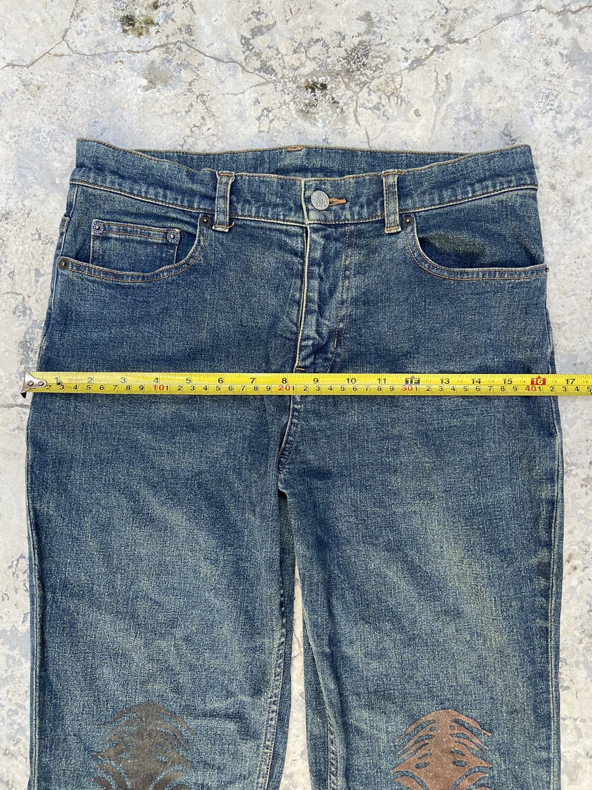 Hysteric Glamour × Japanese Brand × Le Grande Bleu (L.G.B.) Y2K japanese brand flare seditionaries denim pants Size 28" / US 6 / IT 42 - 9 Thumbnail