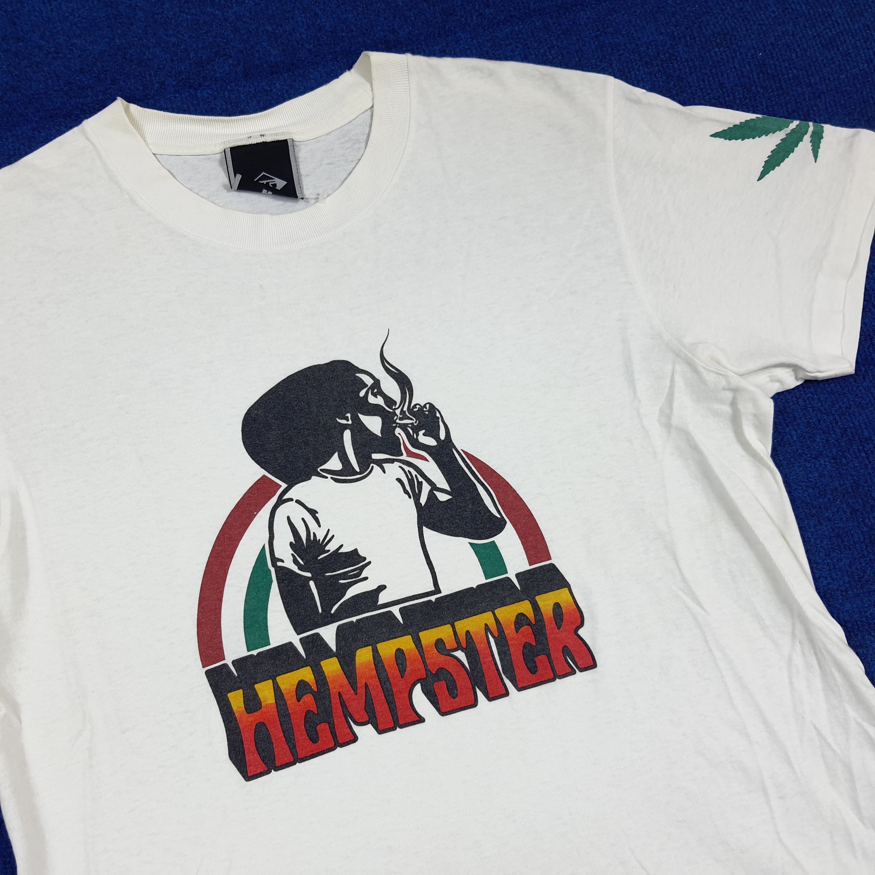 Hysteric Glamour Vintage Hysteric Glamour Weed Hempster Tshirt C294N70 Size US L / EU 52-54 / 3 - 2 Thumbnail