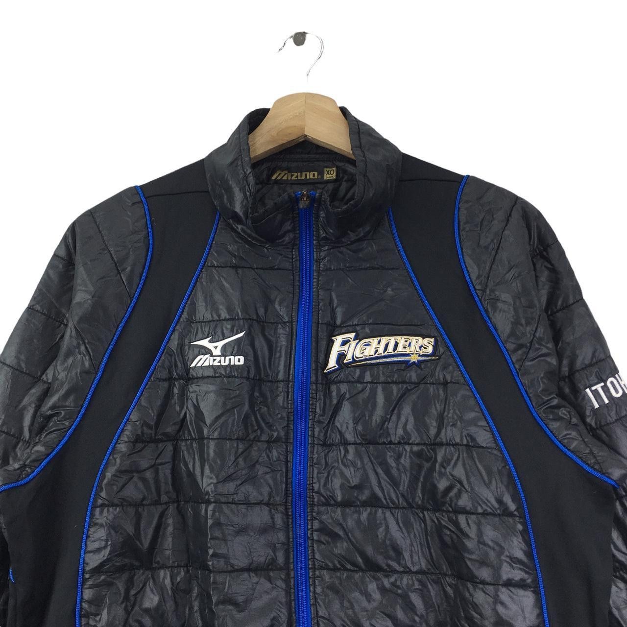 Mizuno Vtg MIZUNO FIGHTERS BASEBALL Japan Quilted Jacket Size US M / EU 48-50 / 2 - 2 Thumbnail