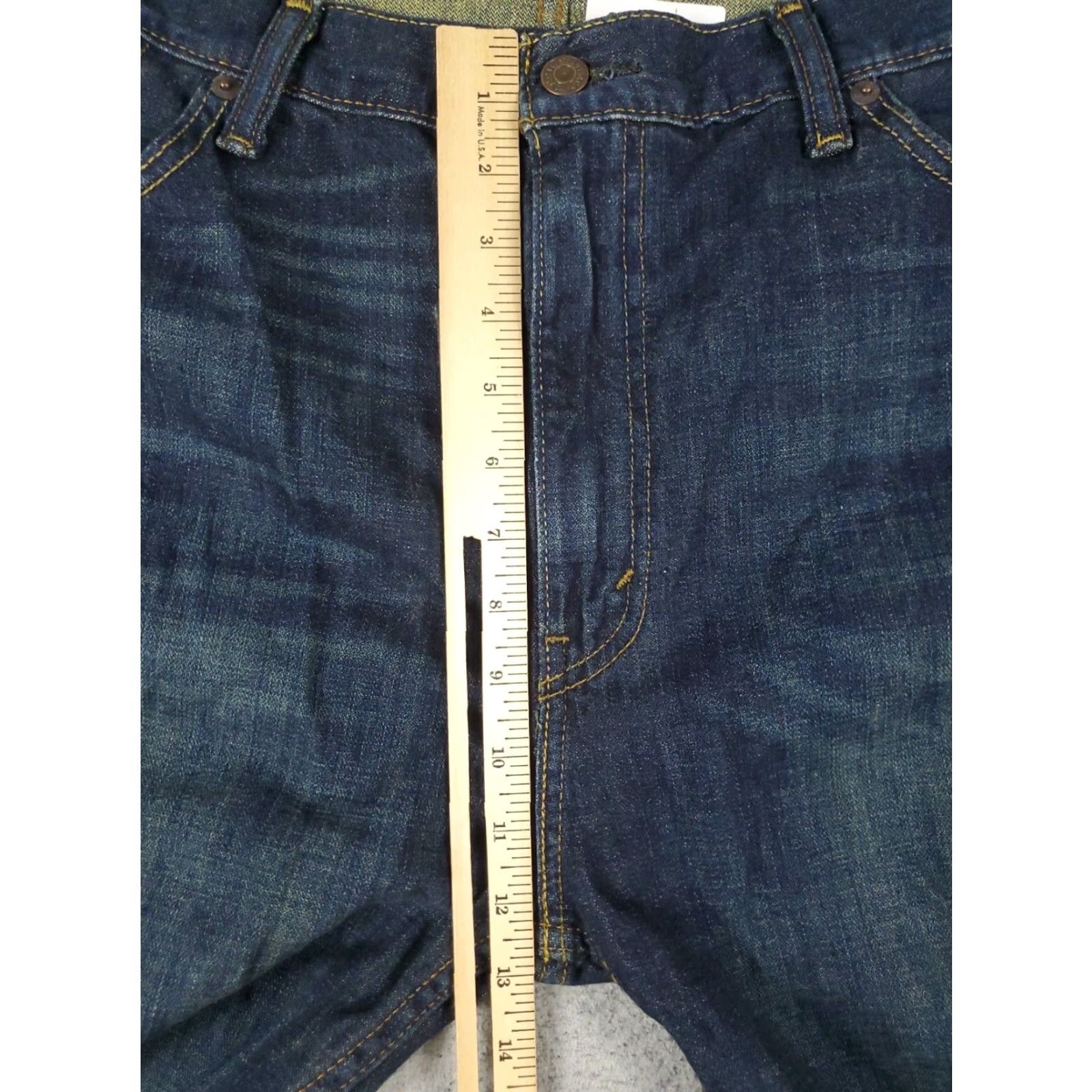 Levi's Levis 514 Straight Leg Jeans Mens Size 40x32 Blue Denim Size US 40 / EU 56 - 3 Thumbnail