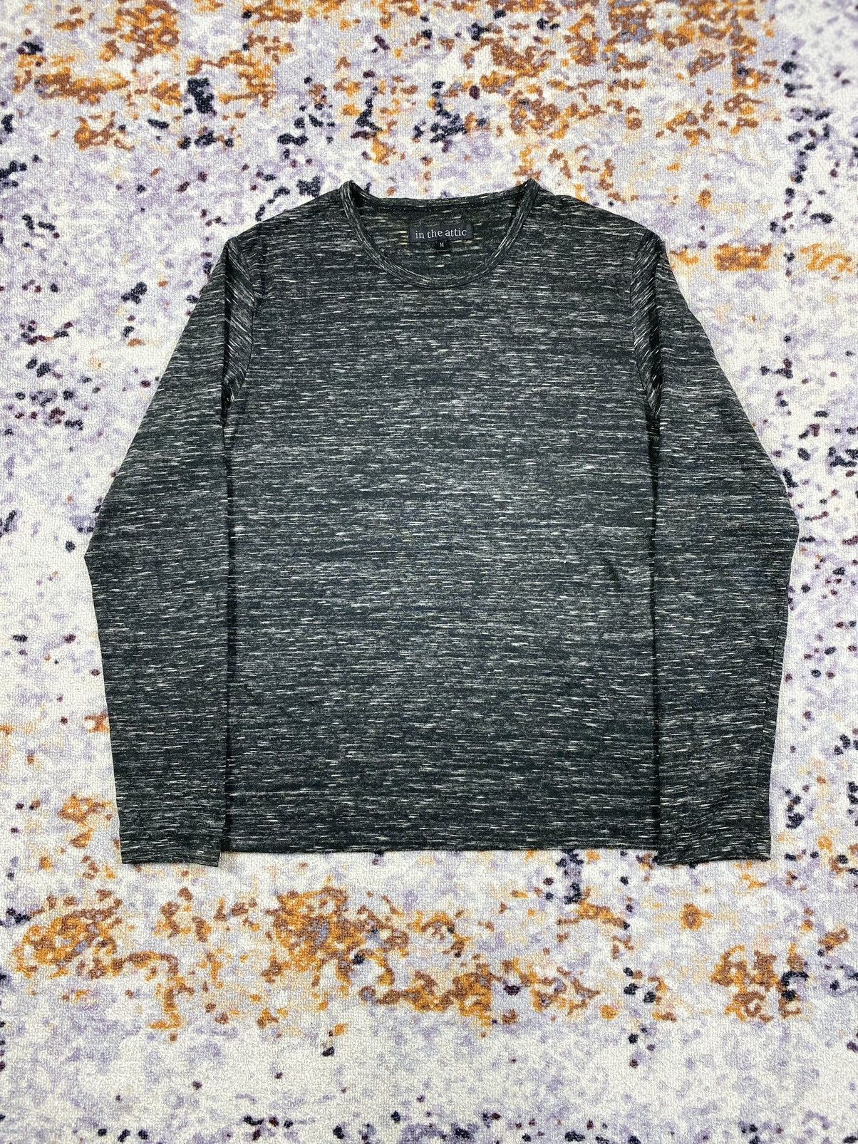 If Six Was Nine × Japanese Brand × Le Grande Bleu (L.G.B.) “RARE” Abstrak IN THE ATTIC Long sleeve Size US M / EU 48-50 / 2 - 1 Thumbnail