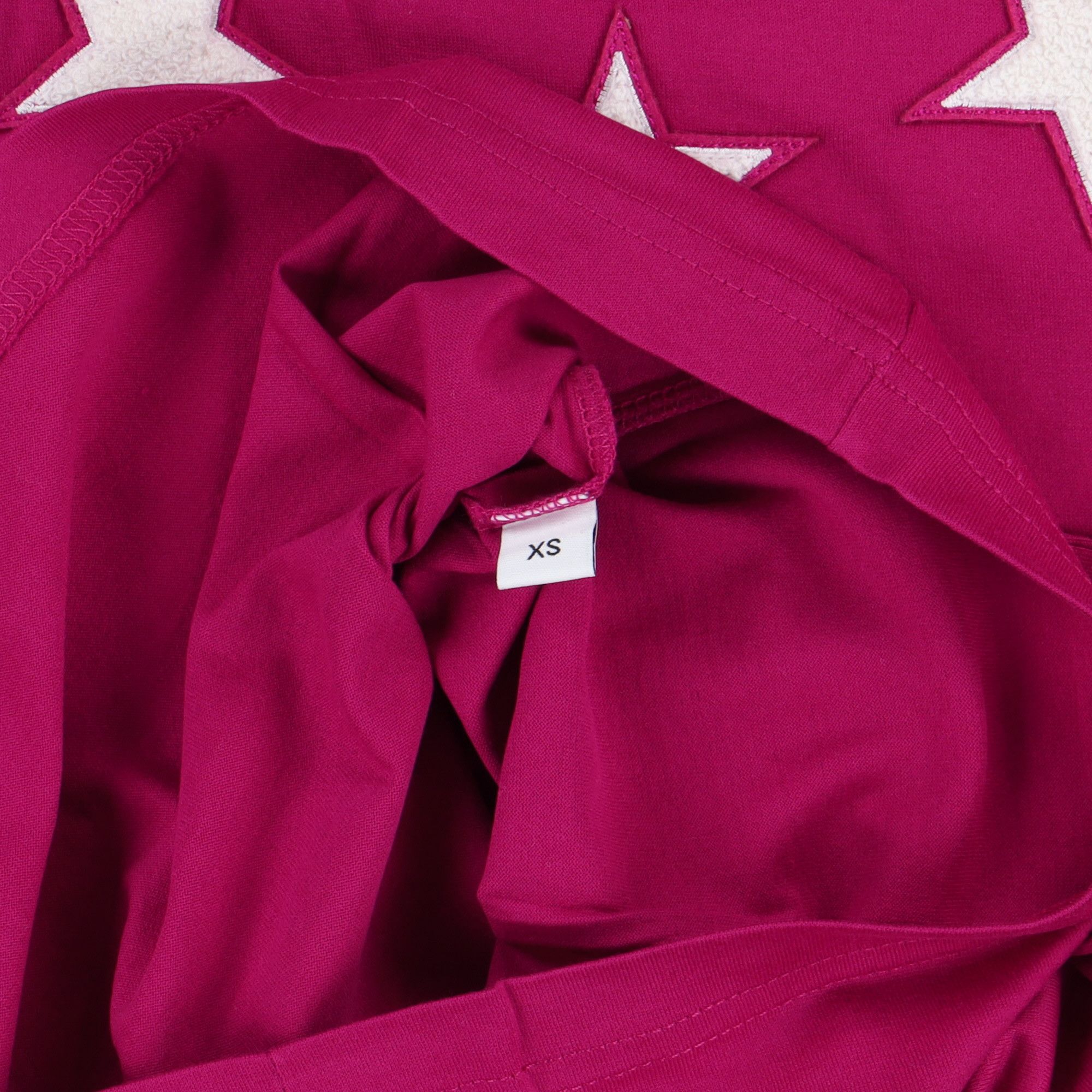 Givenchy x Barneys NY Fuchsia Felt Stars T-Shirt Size US XS / EU 42 / 0 - 3 Thumbnail