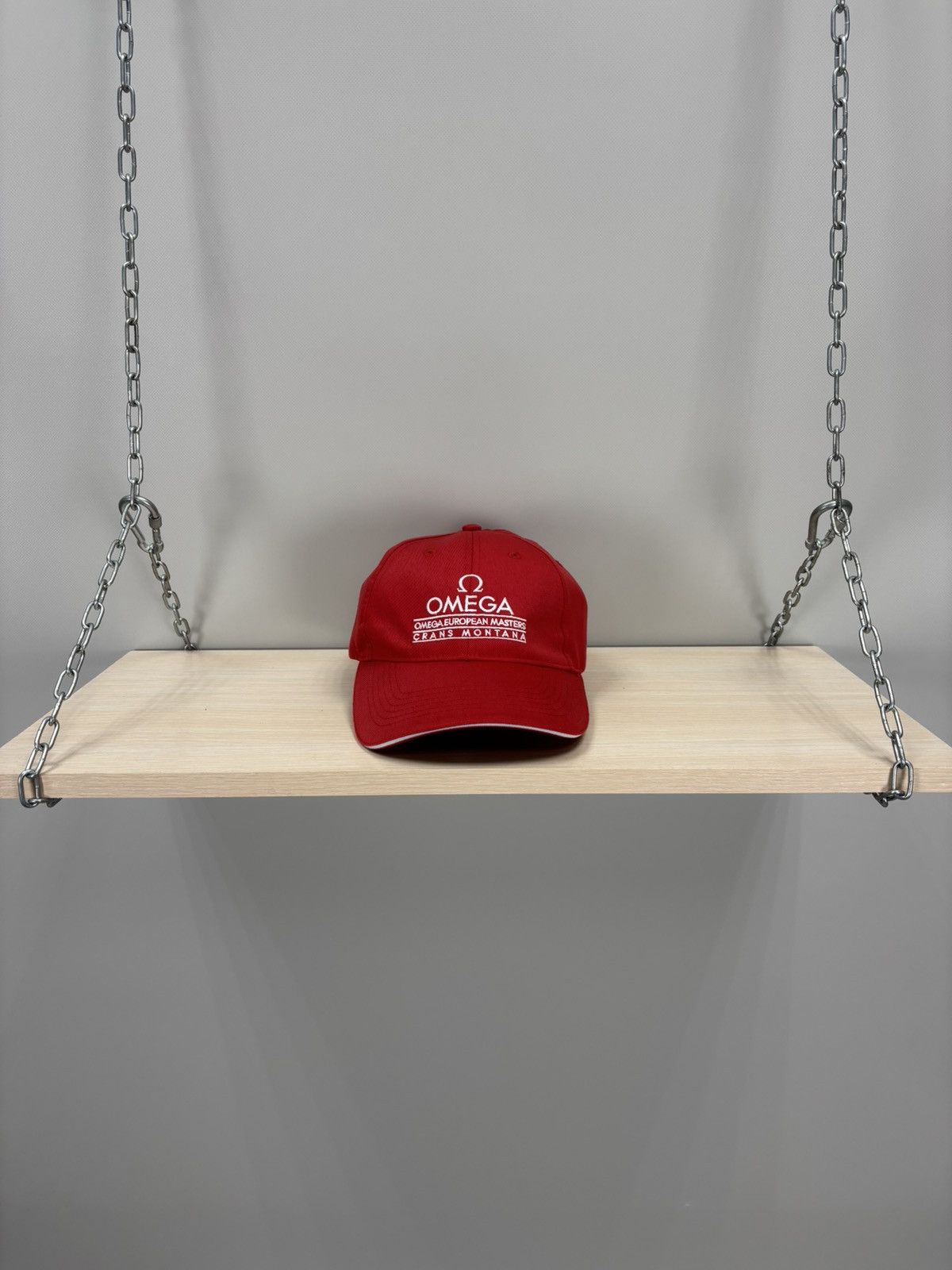 Omega Mens cap Omega Color Red Size ONE SIZE - 1 Thumbnail