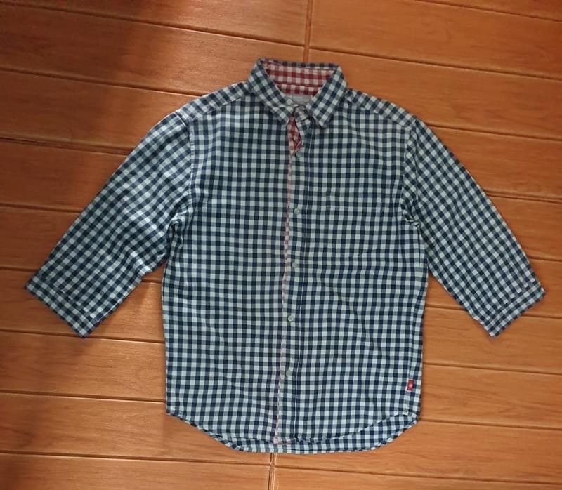 Stussy × Vintage Vintage 90’s Stussy 3rd Quater Sleeve Flannel Size US L / EU 52-54 / 3 - 3 Thumbnail