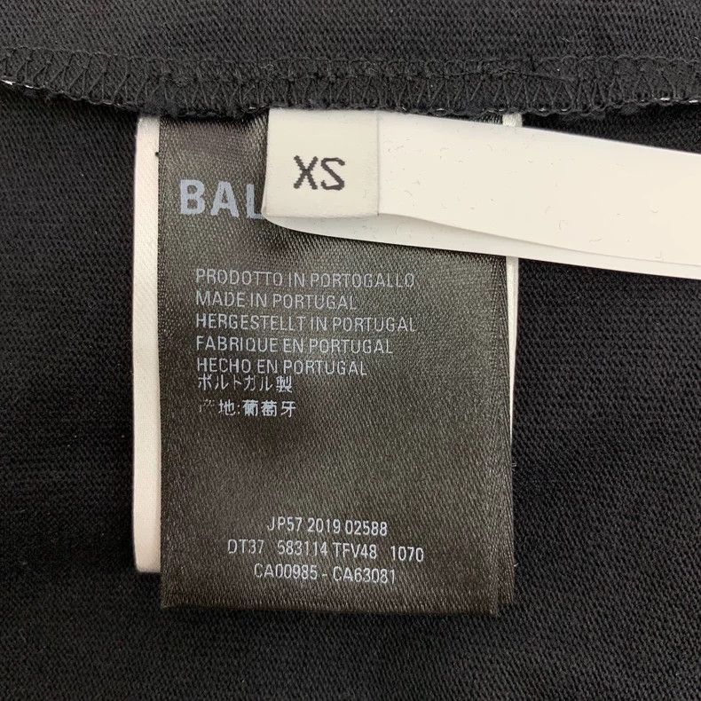 Balenciaga Balenciaga Black Logo Print Long Sleeve Sweatshirt-2506 Size US XS / EU 42 / 0 - 6 Thumbnail