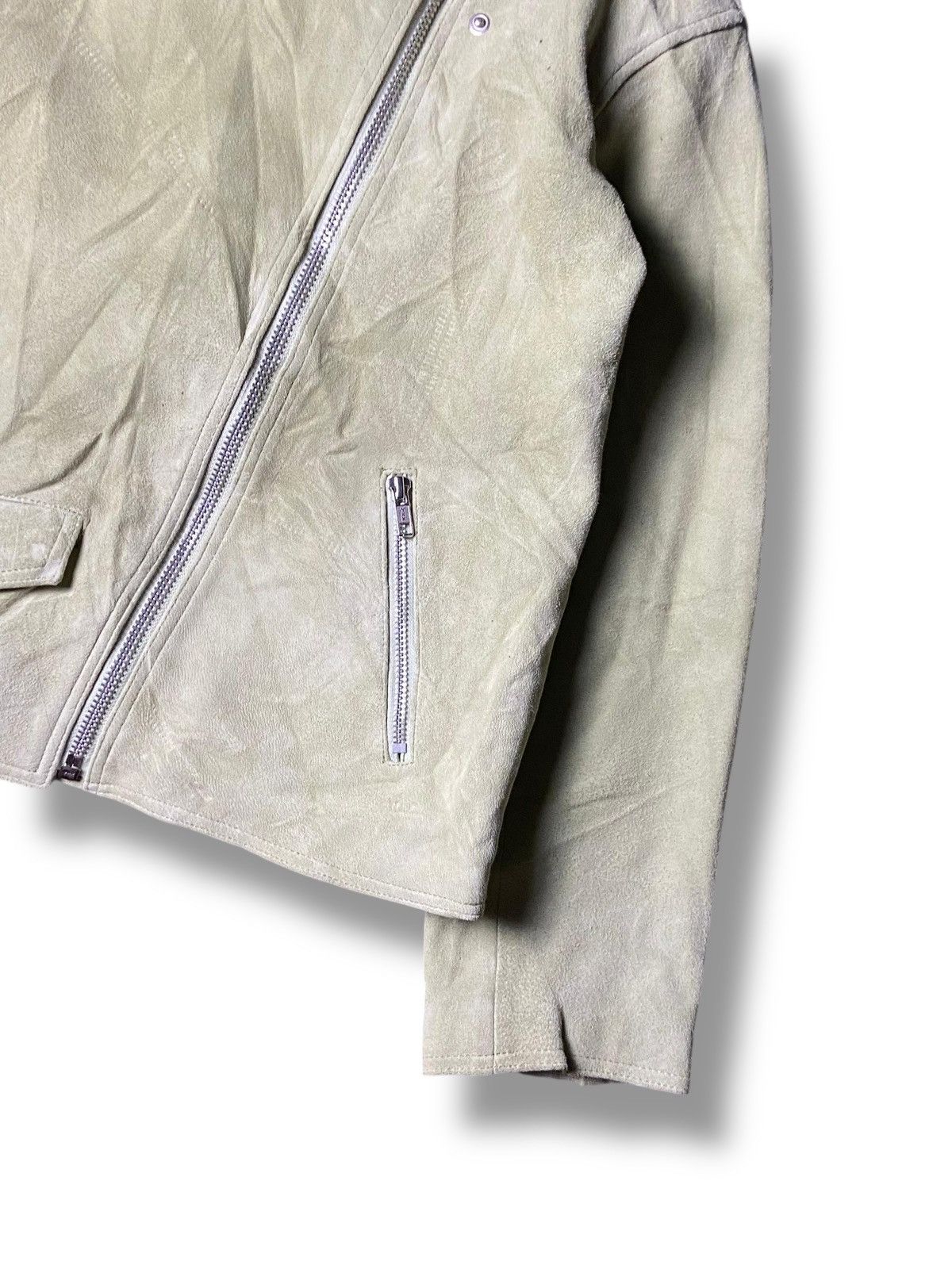 Japanese Brand MILA OWEN Goat Leather Crop Jacket (141) Size US XXS / EU 40 - 7 Thumbnail