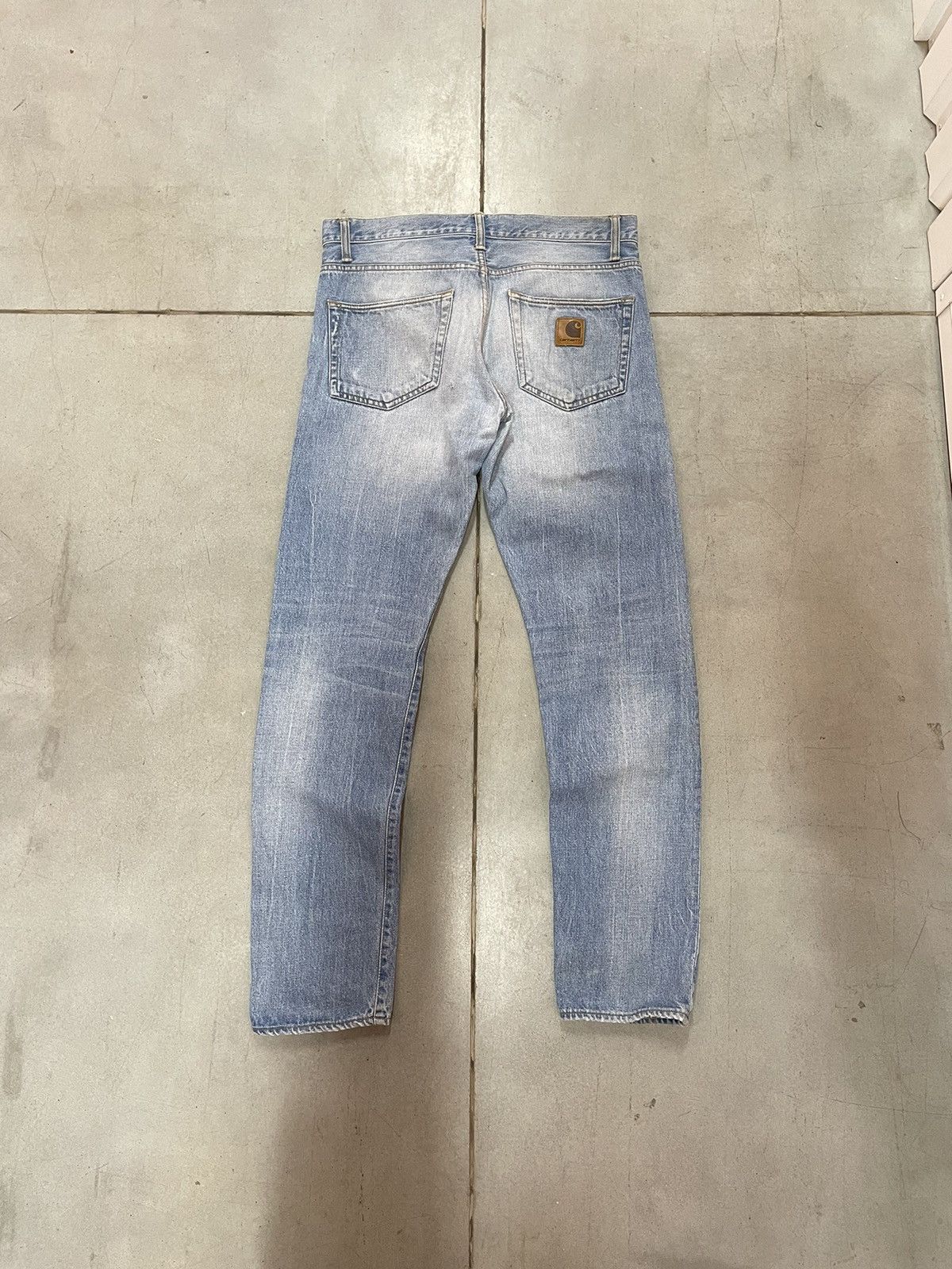 Carhartt Light Washed Vintage Carhartt Jeans Denim Pants Size US 33 - 1 Thumbnail
