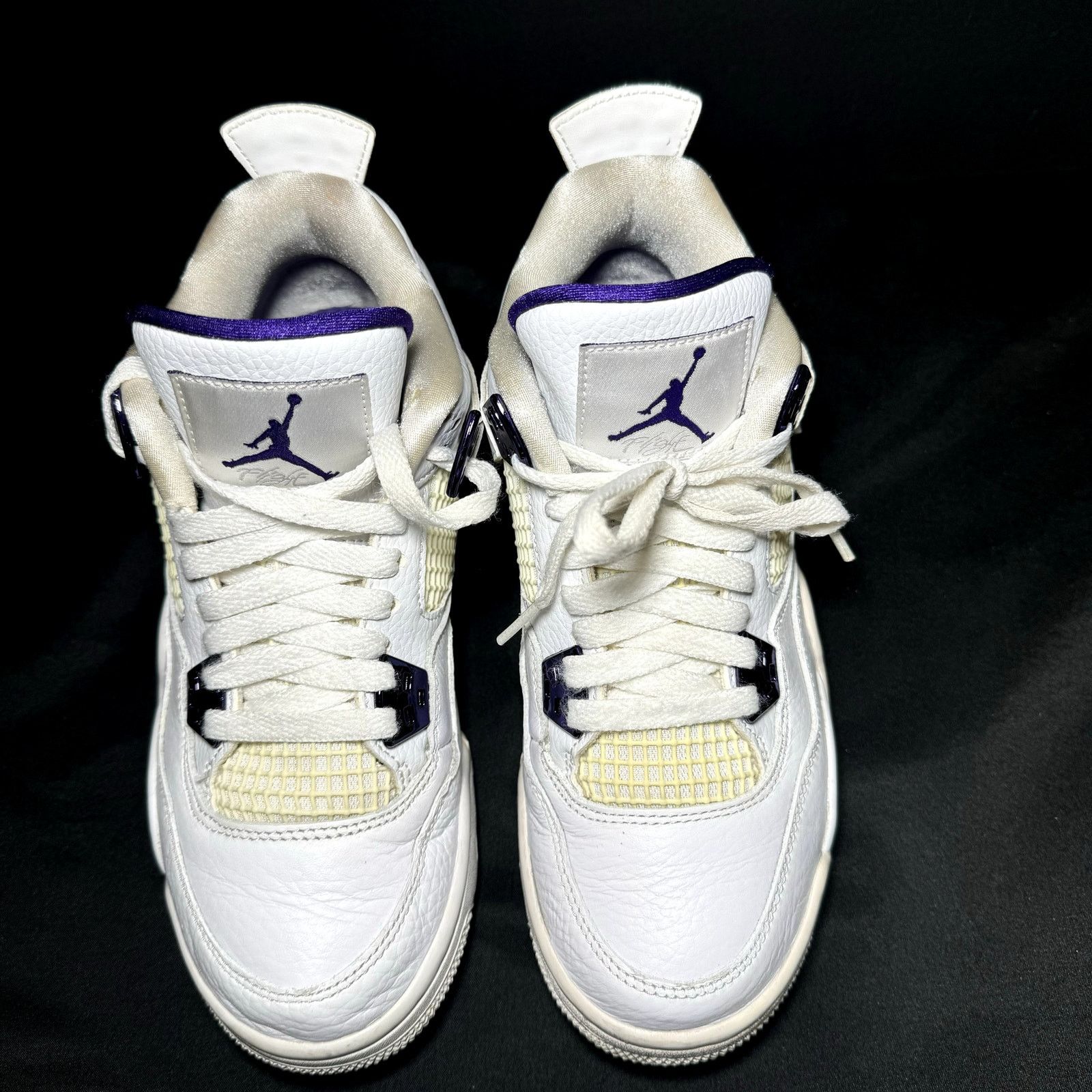 Jordan Brand × Nike Size 6 - Air Jordan 4 Retro GS Purple Metallic Men's Shoes Size US 6 / EU 39 - 4 Thumbnail