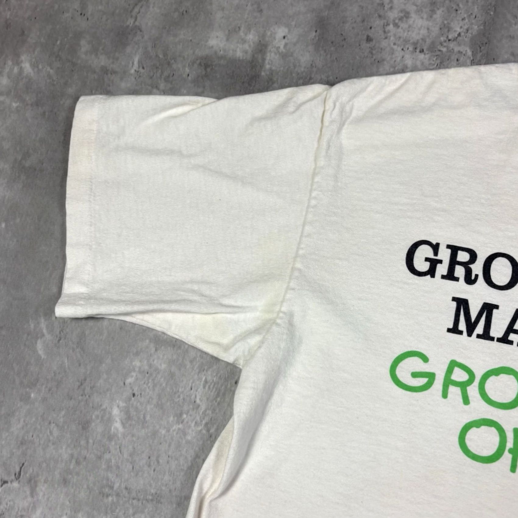 Vintage VINTAGE 90s Funny Quote Humor T Shirt Mens size L White Happy Mom Stitch Free! Growing up is optional Size US L / EU 52-54 / 3 - 6 Thumbnail