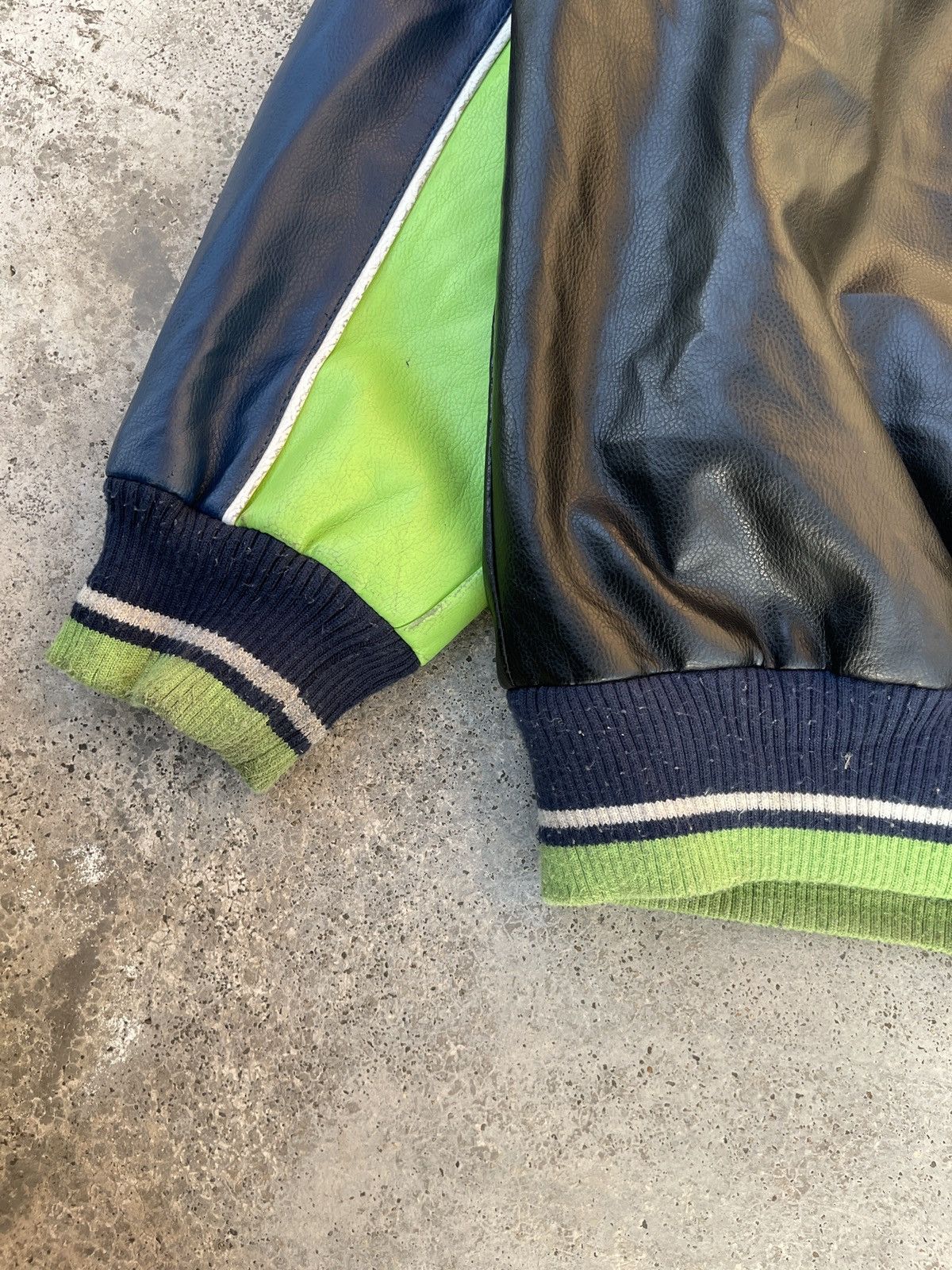 NFL Seattle Seahawks NFL Leather Man Varsity Jacket Size US XXL / EU 58 / 5 - 15 Thumbnail