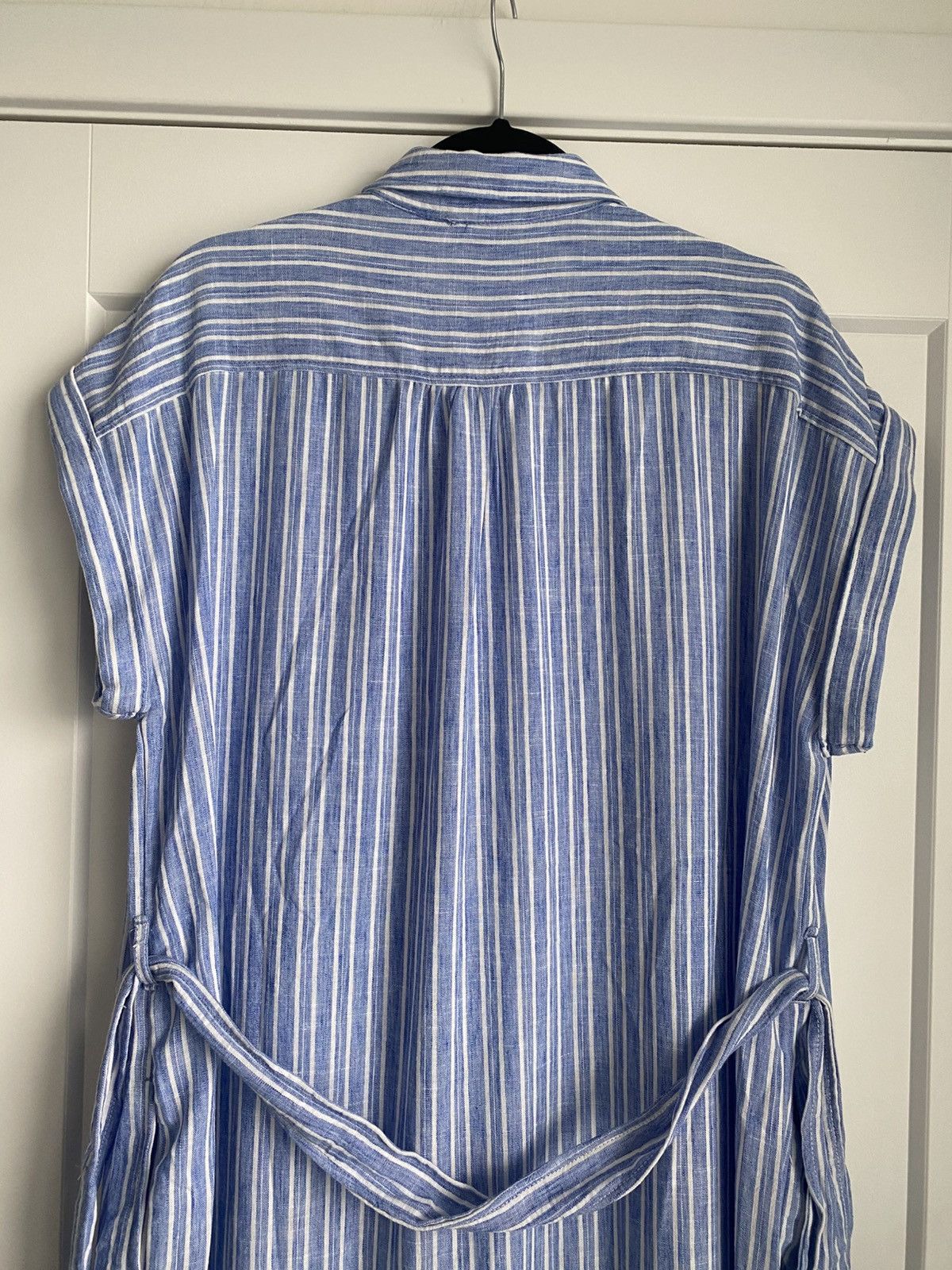 Other NWT 168$ Max Studio Cap Sleeve Tiered Maxi Shirtdress Size L / US 10 / IT 46 - 12 Thumbnail
