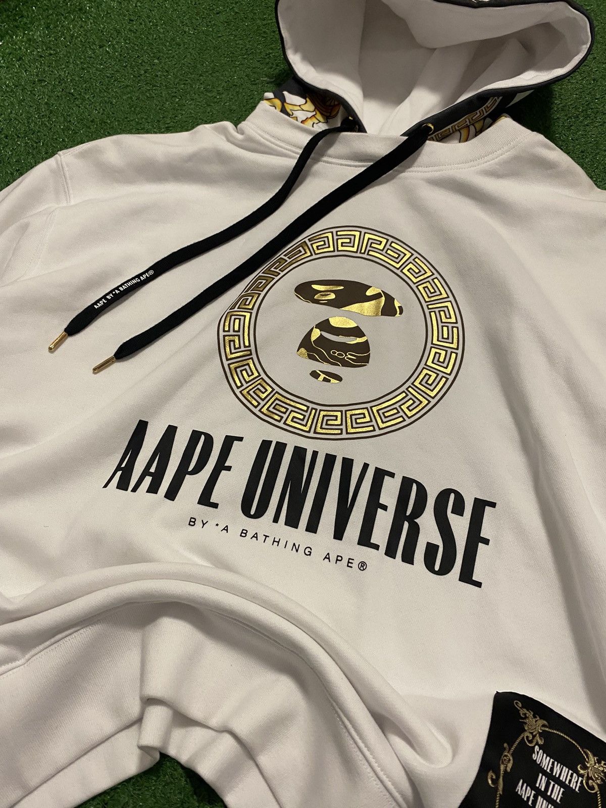 Aape White AAPE By A Bathing Ape Hoodie. Size M. Size US M / EU 48-50 / 2 - 4 Thumbnail