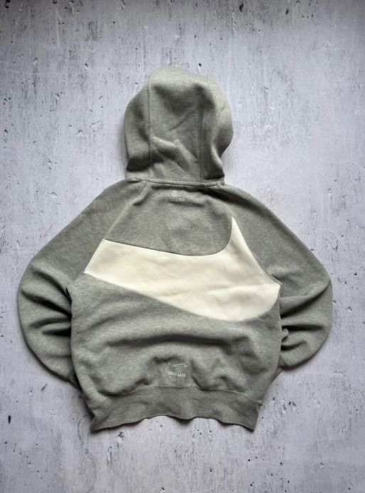 Nike Nike Big Swoosh Hoodie Heather Gray Size US S / EU 44-46 / 1 - 7 Thumbnail