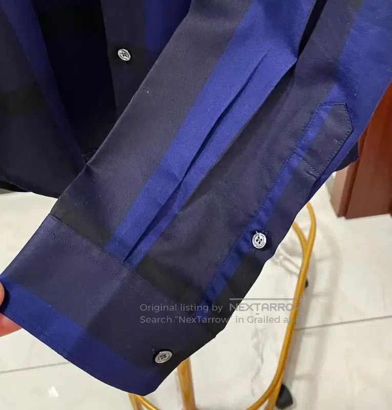 Burberry Burberry Multicolor Cotton Men's Shirt. Size US M / EU 48-50 / 2 - 4 Thumbnail