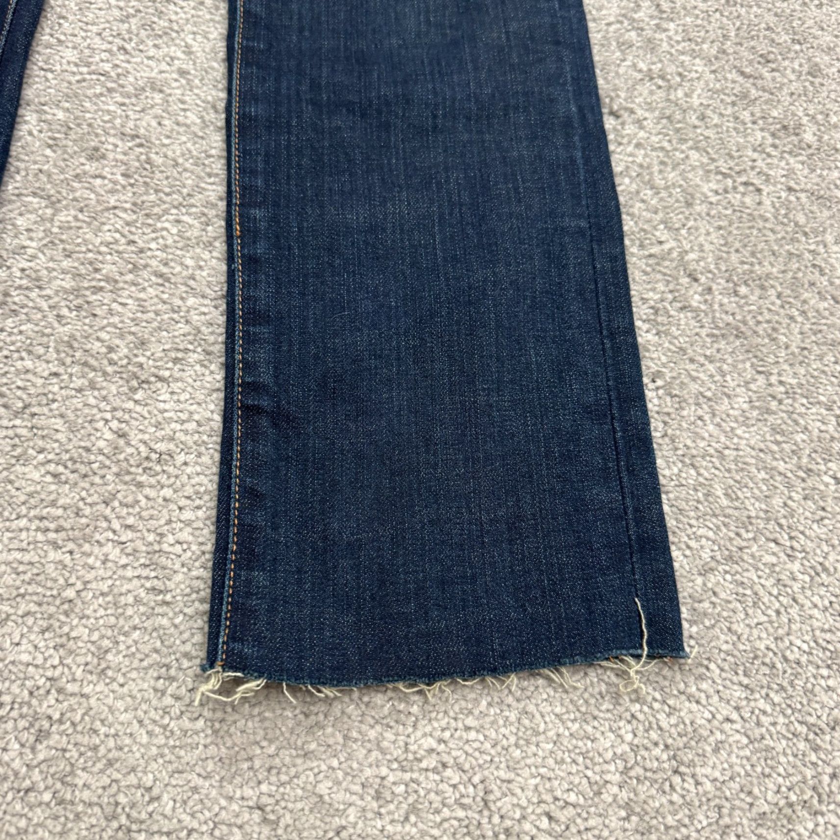 J Brand VINTAGE J Brand Slim Straight Denim Jeans Womens 30 Blue Dark Wash Streetwear 28-inch Girls Size 30" / US 8 / IT 44 - 6 Thumbnail