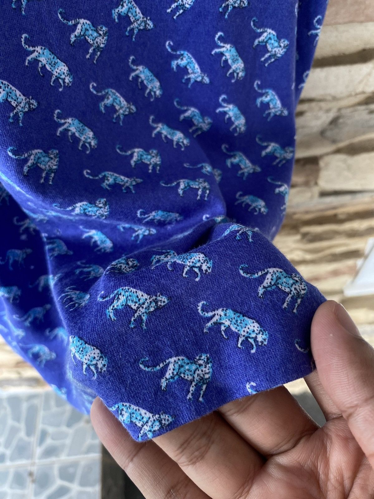 Polo Ralph Lauren Polo Ralph Lauren Polo Golf Aqua Blue Cheetah Size US L / EU 52-54 / 3 - 8 Thumbnail