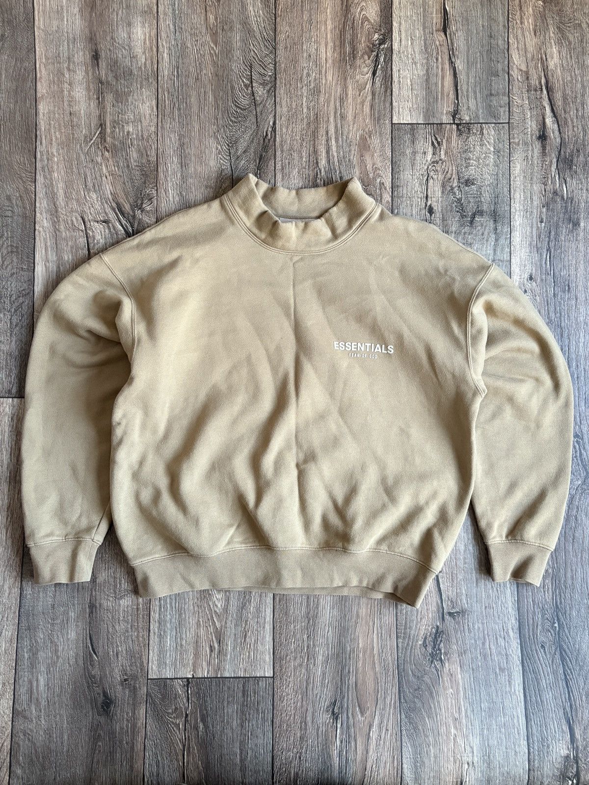 Essentials Essentials Fear of God Logo High Neck Sweatshirt Size US S / EU 44-46 / 1 - 1 Thumbnail