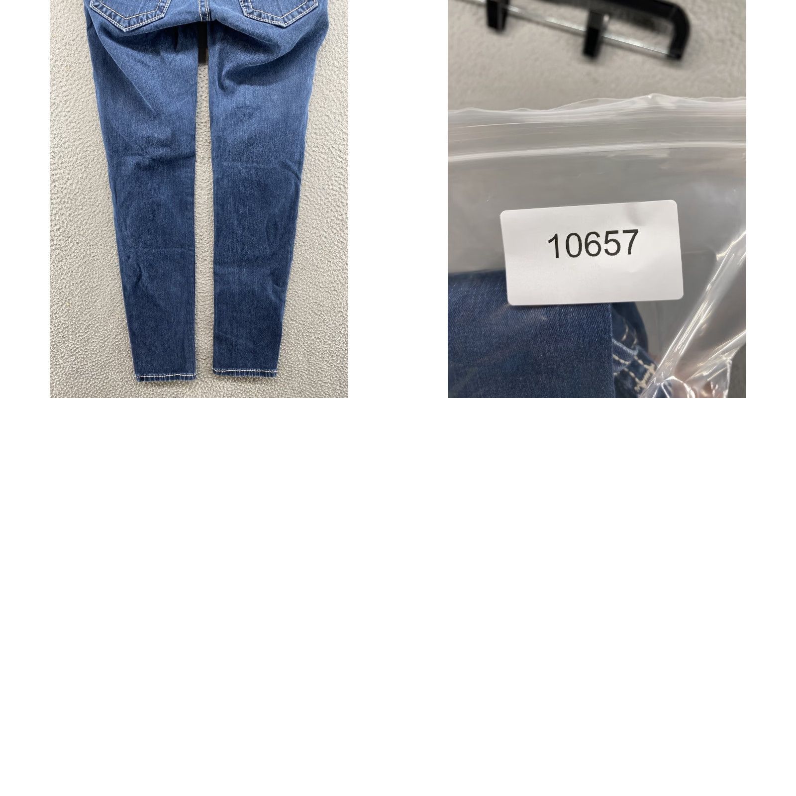 Miss Me Miss Me Jeans Women’s Blue Denim Skinny Low Rise Pockets JE4009534N Size 25 Size 42" / US 20 - 9 Thumbnail
