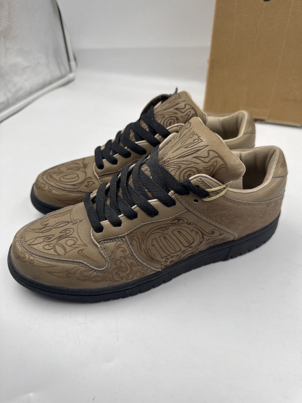 96/200 Made Nike Dunk Low Premium Michael Desmond Laser Etch