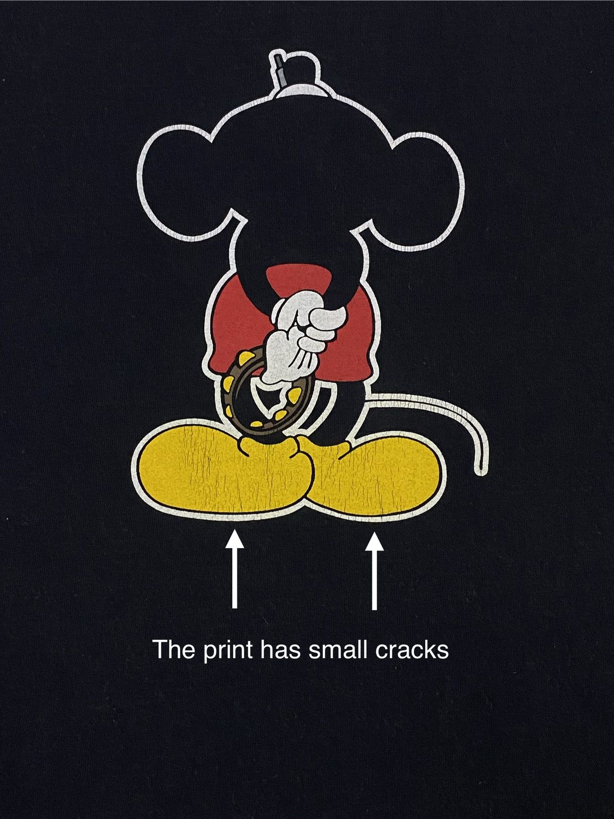 Disney × Number (N)ine 2000s Number Nine X Disney Mickey Mouse Tee Size US L / EU 52-54 / 3 - 8 Thumbnail