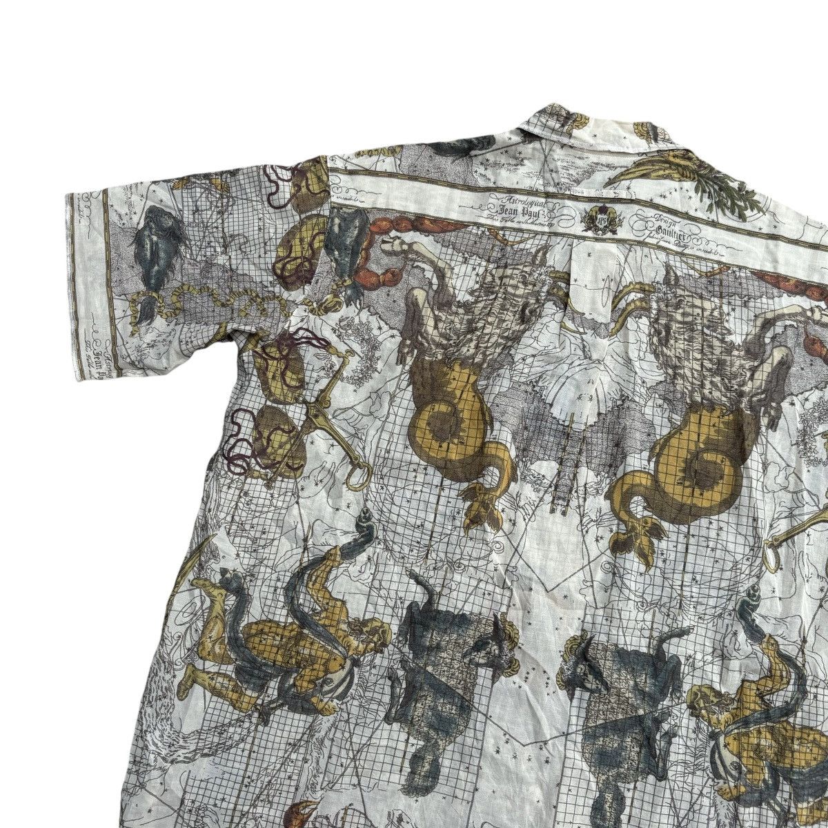 Jean Paul Gaultier Jean Paul Gaultier Astrological SS 1994 Runway Zodiac Shirt Size US M / EU 48-50 / 2 - 12 Thumbnail