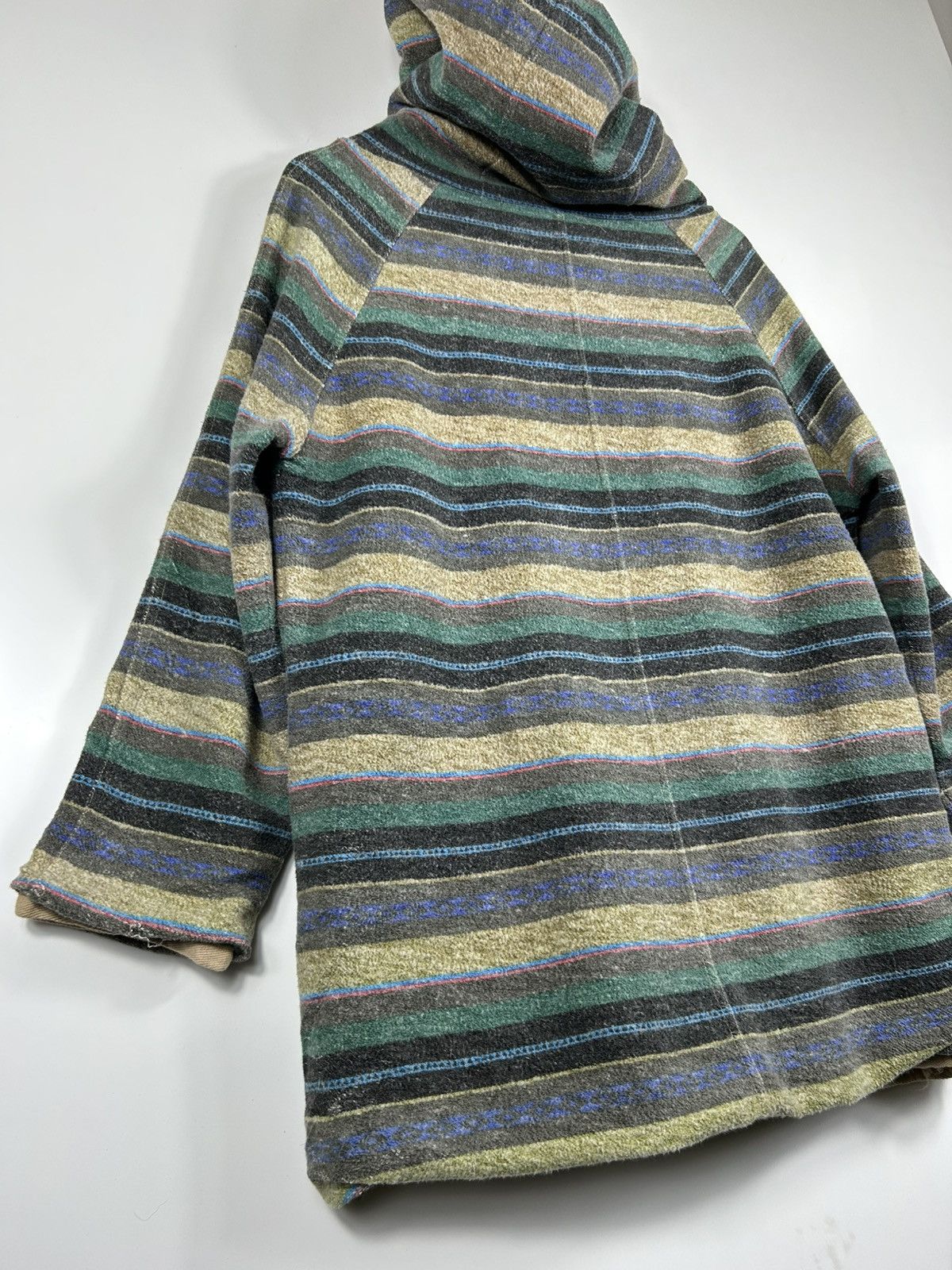 Japanese Brand × Vintage ⚡️Vintage Cube Sugar Hooded Flannel Sherpa Jacket Size US M / EU 48-50 / 2 - 15 Thumbnail