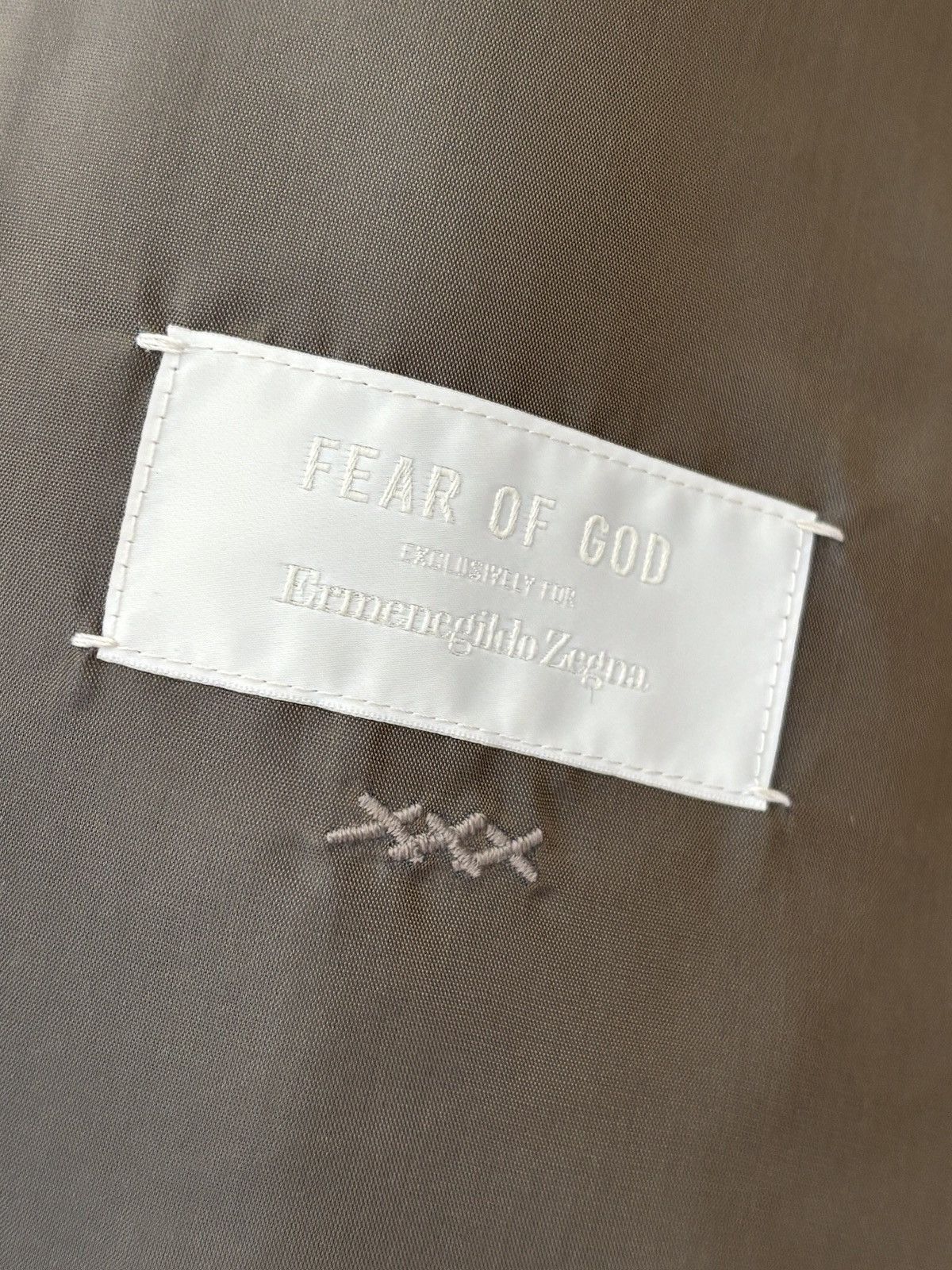 Ermenegildo Zegna × Fear of God Fear of God Zegna Nubuk Overshirt Size US M / EU 48-50 / 2 - 4 Thumbnail