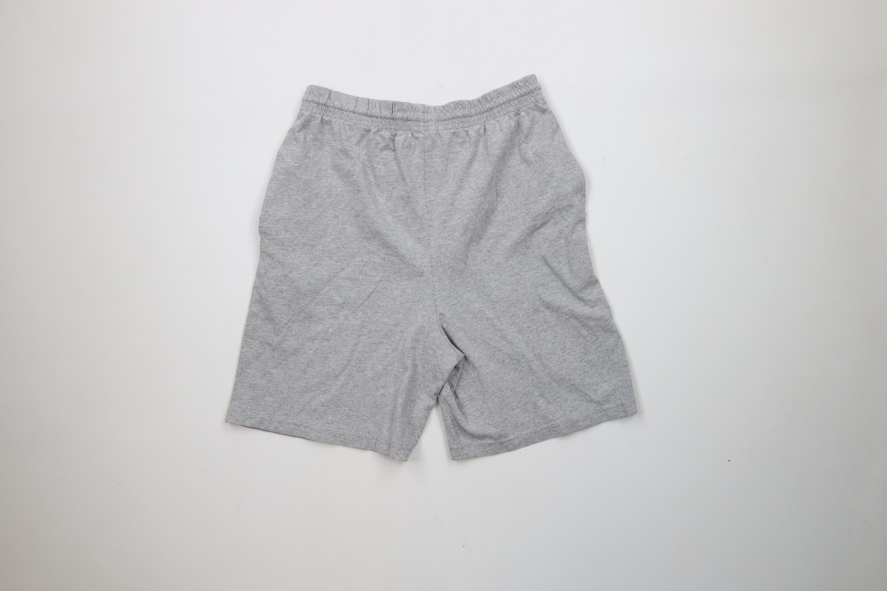 Vintage Vintage 90s Streetwear Above Knee Cotton Shorts Heather Gray Size US 32 / EU 48 - 9 Thumbnail