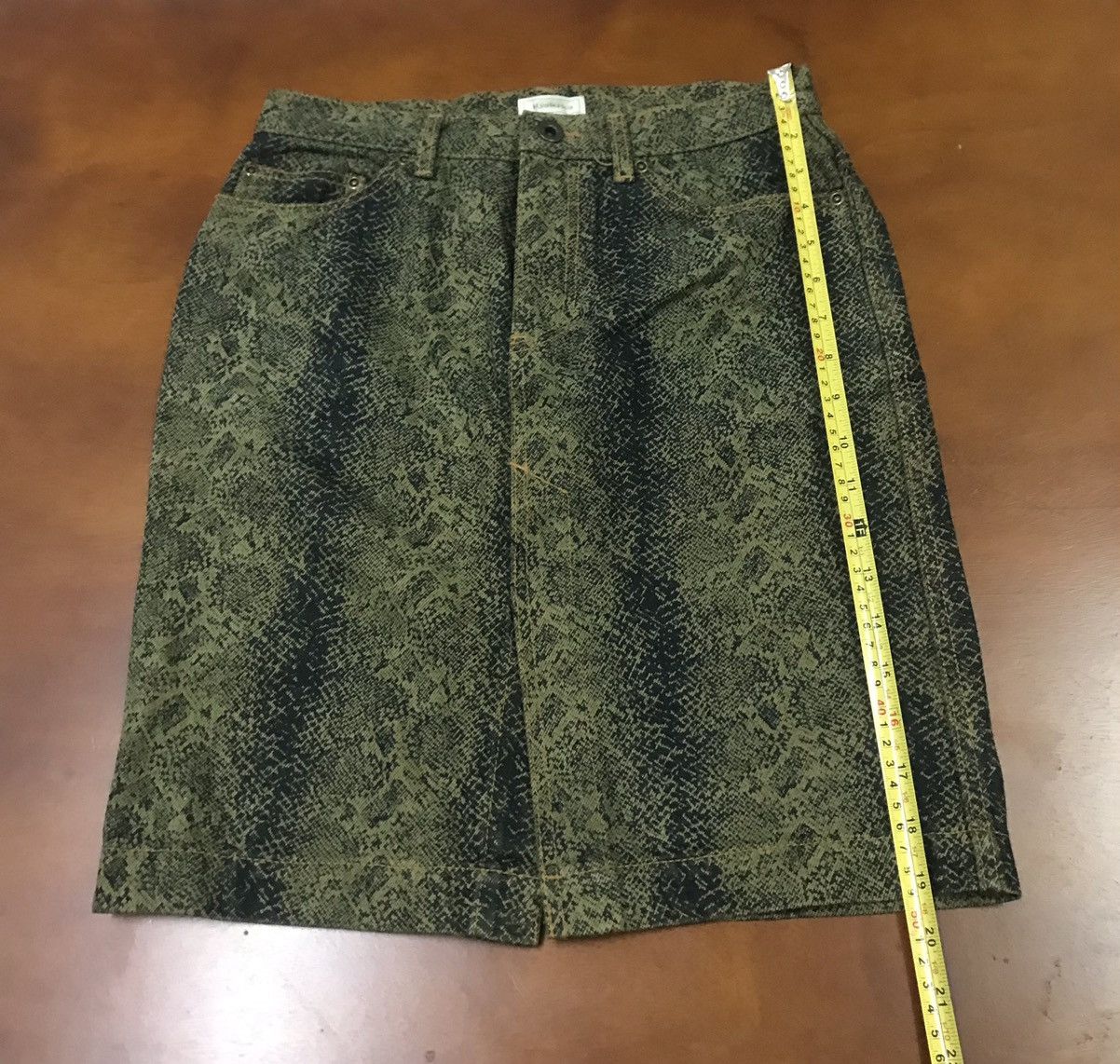 Hysteric Glamour Hysteric Glamour Snake Print Midi Skirt Size 27" / US 4 / IT 40 - 10 Thumbnail