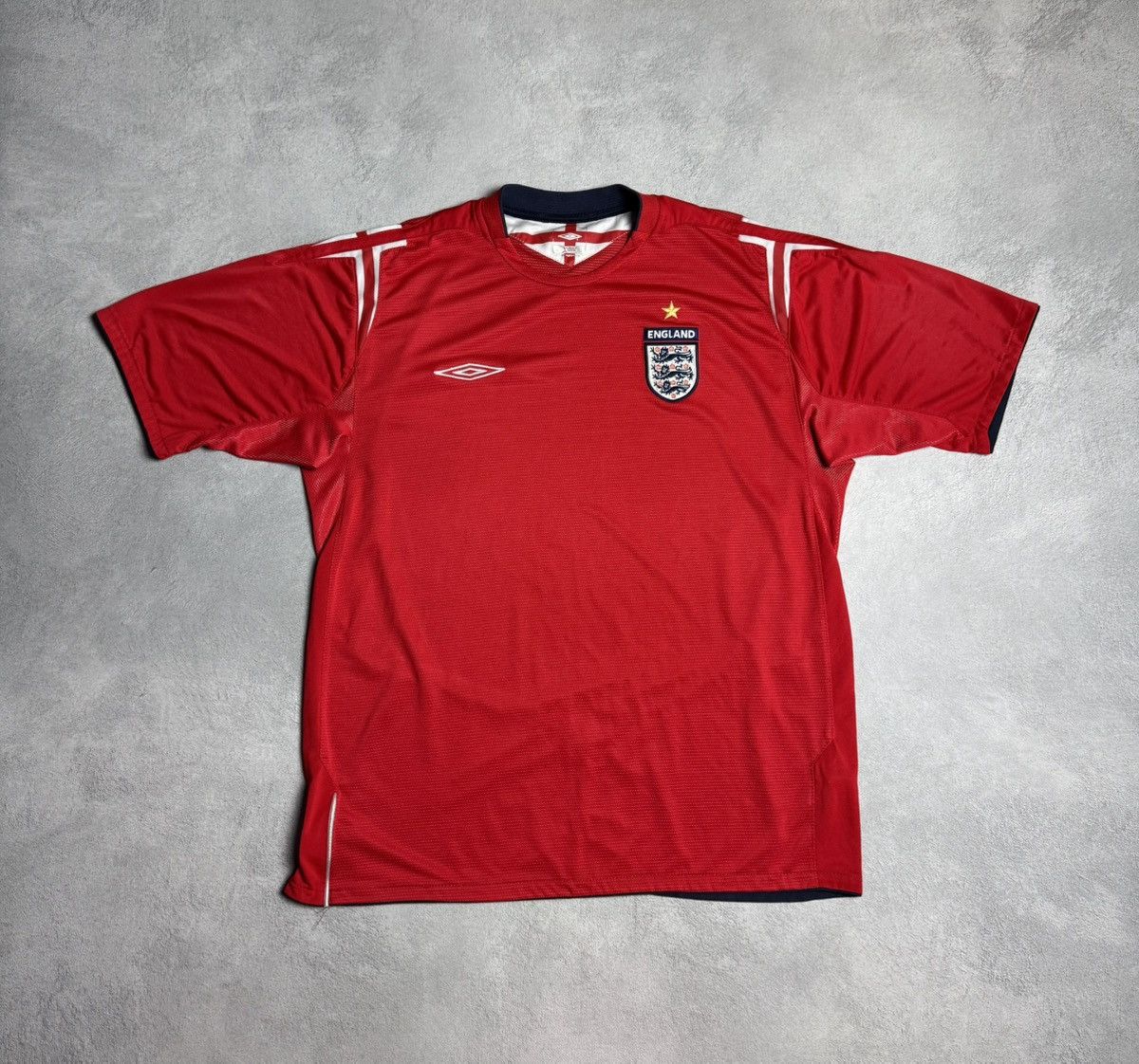 Umbro England 2004 2006 Away Football Shirt Soccer Jersey Umbro Size US XL / EU 56 / 4 - 1 Thumbnail