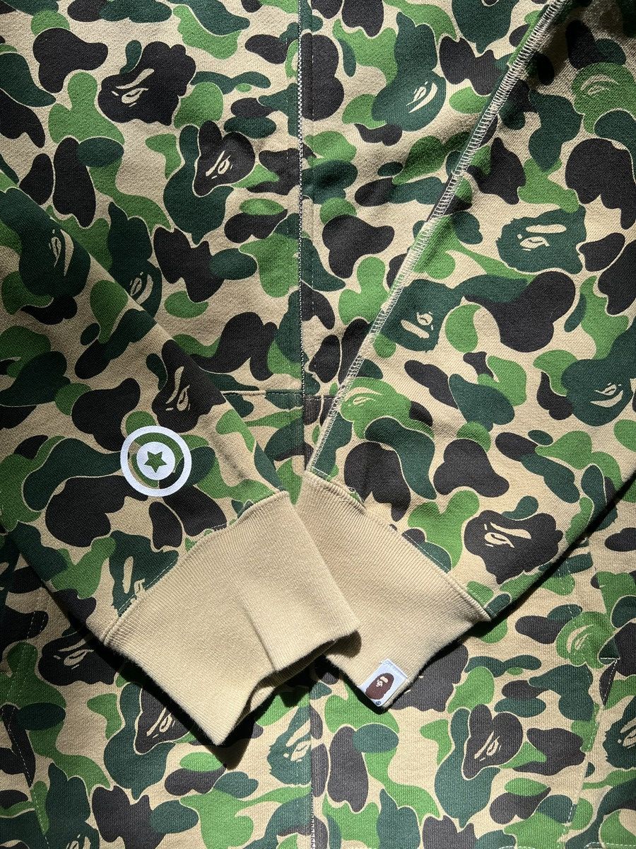 Bape ABC GREEN CAMO BAPE HOODIE Size US XXL / EU 58 / 5 - 7 Thumbnail