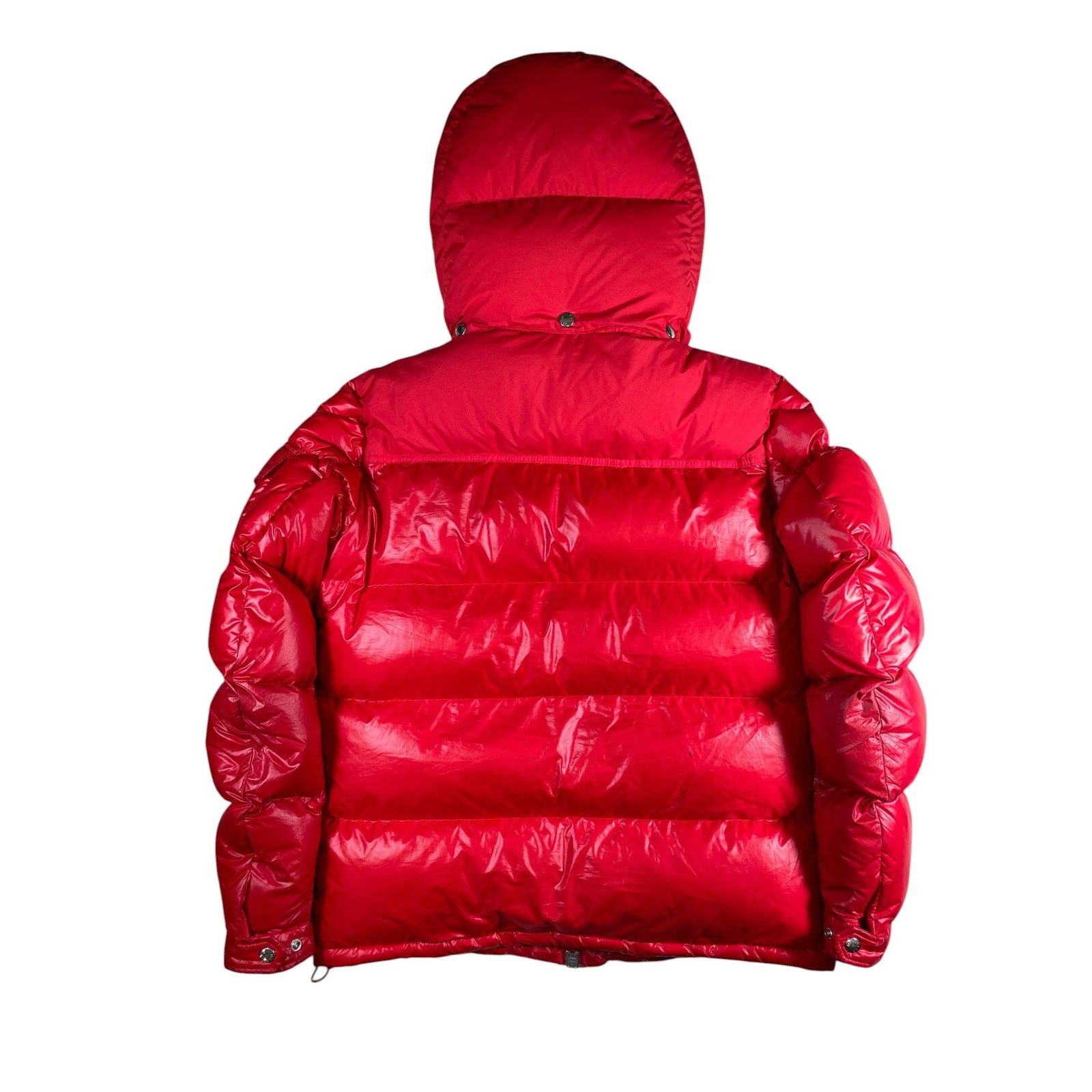 Moncler Moncler Red Masaya Puffer Jacket Size US L / EU 52-54 / 3 - 2 Thumbnail