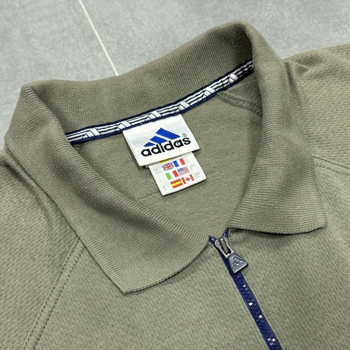 Adidas × Vintage Vintage Adidas Polo Shirt Size L Size US L / EU 52-54 / 3 - 8 Thumbnail
