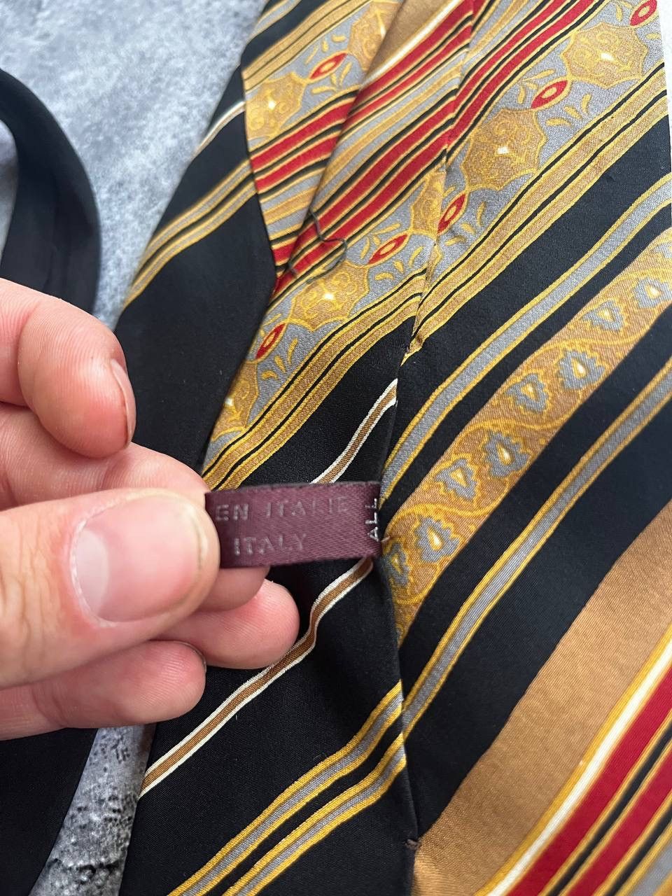 Yves Saint Laurent Yves Saint Laurent Tie Vintage Size ONE SIZE - 5 Thumbnail