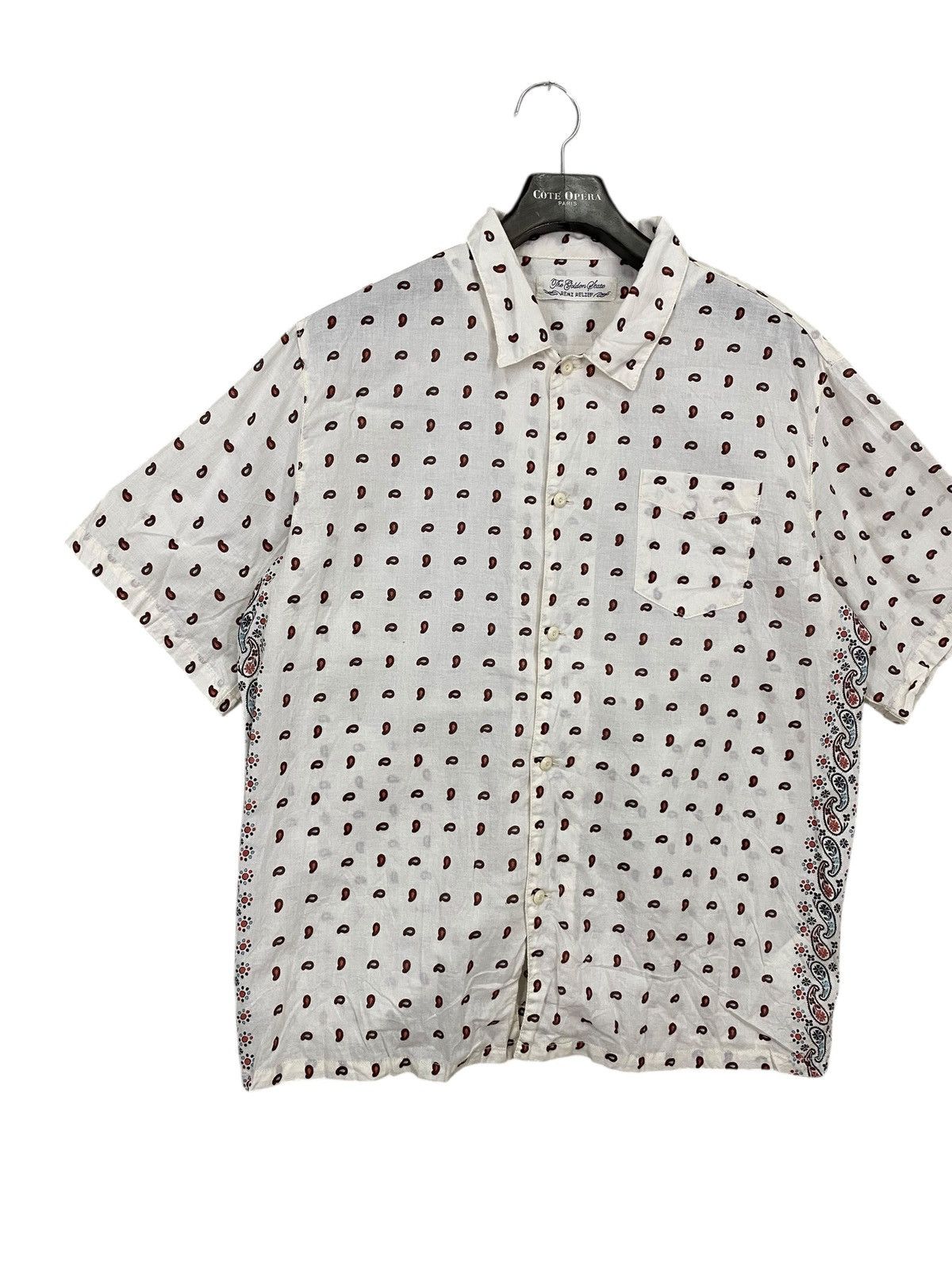 Remi Relief Vintage remi relief mesh button shirt bandana pattern L Size US L / EU 52-54 / 3 - 4 Thumbnail