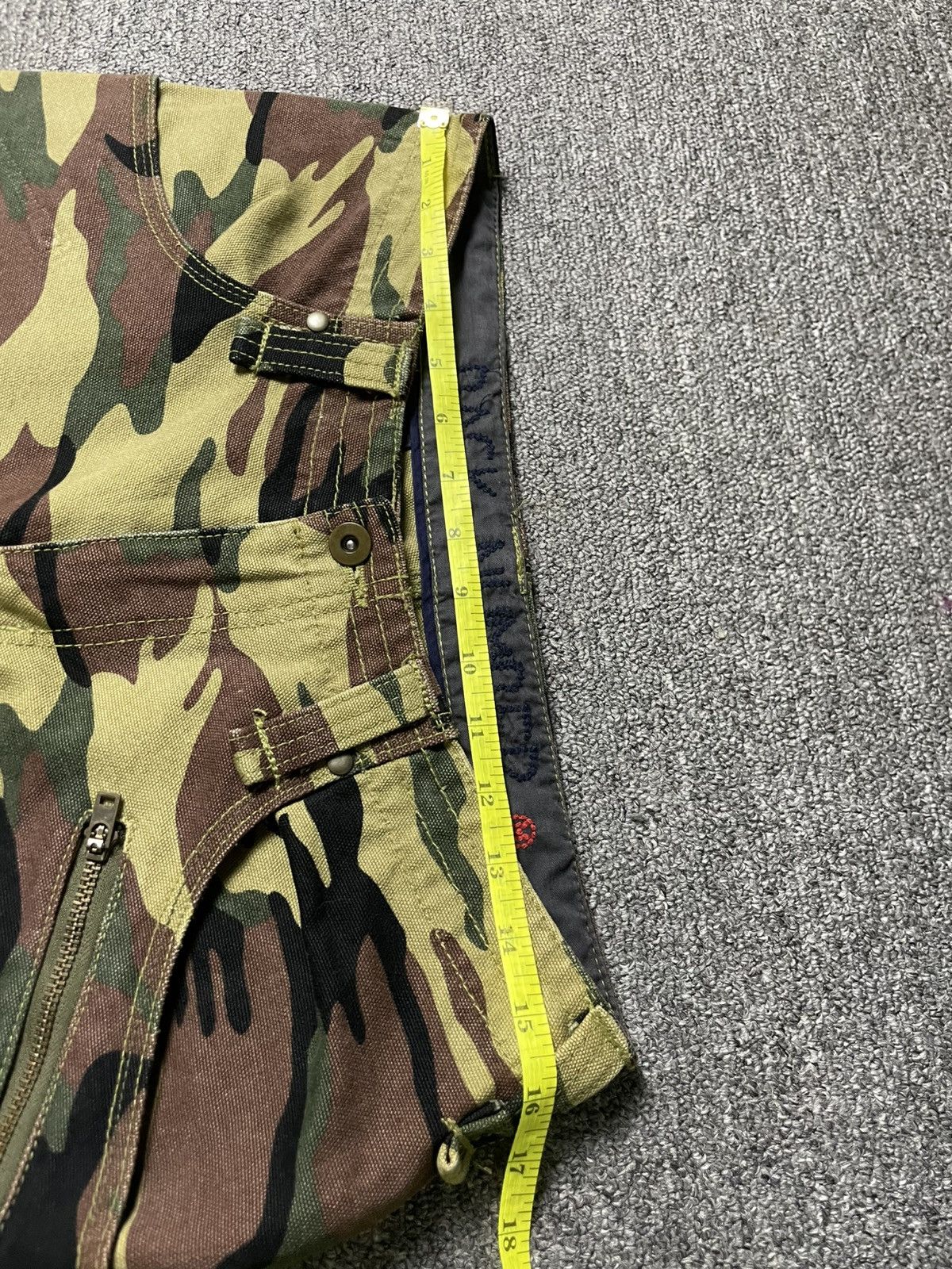 Japanese Brand Back Number Camouflage Flare Pants (68) Size US 32 / EU 48 - 13 Thumbnail