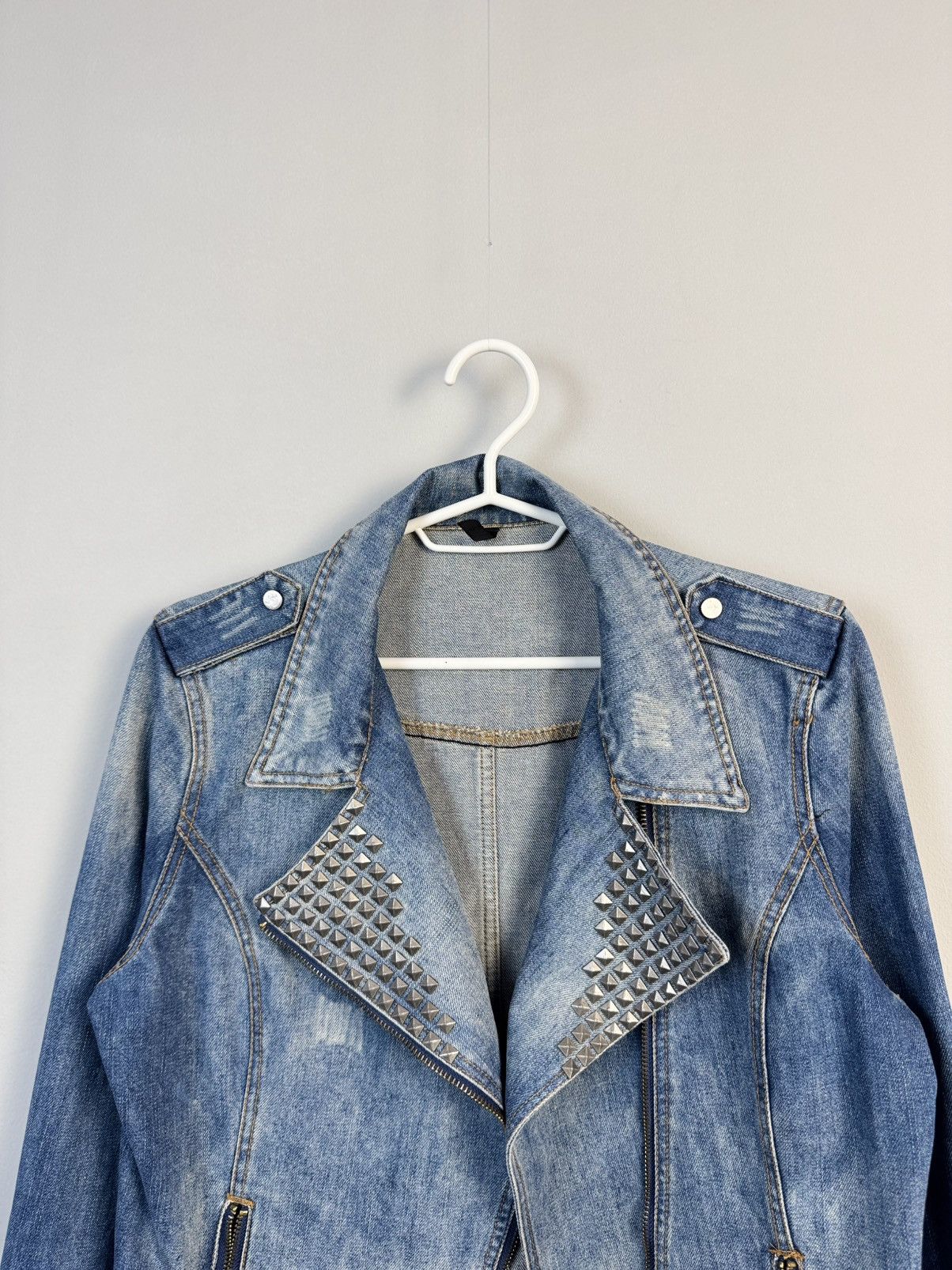 Hysteric Glamour × If Six Was Nine Vintage Y2K denim jacket Japanese streetwear grunge size M-L Size M / US 6-8 / IT 42-44 - 2 Thumbnail