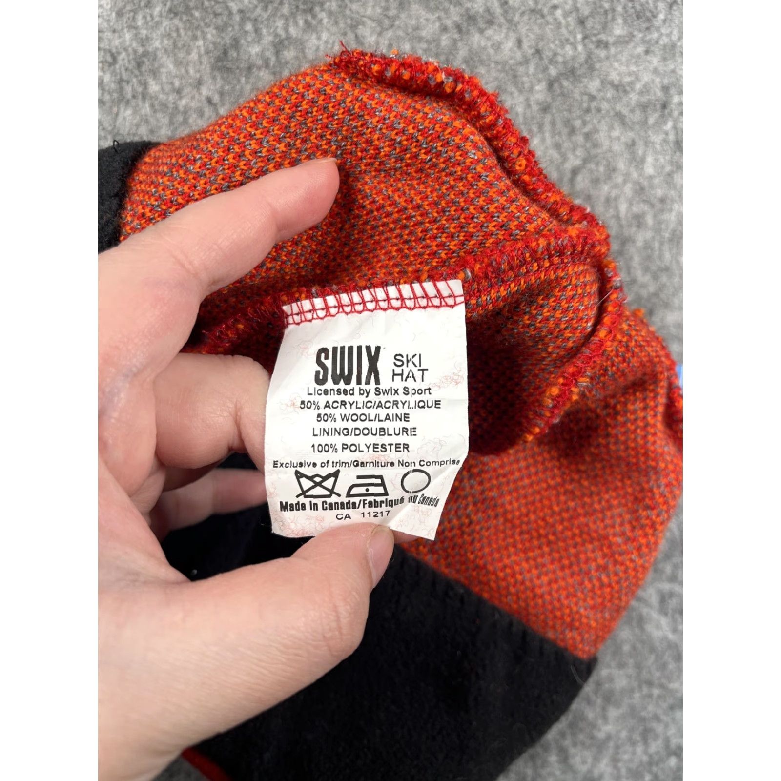 Vintage Swix Hat Beanie Mens One Size Red Noquemanon Ski Marathon Tassel Lined Winter Size ONE SIZE - 7 Thumbnail