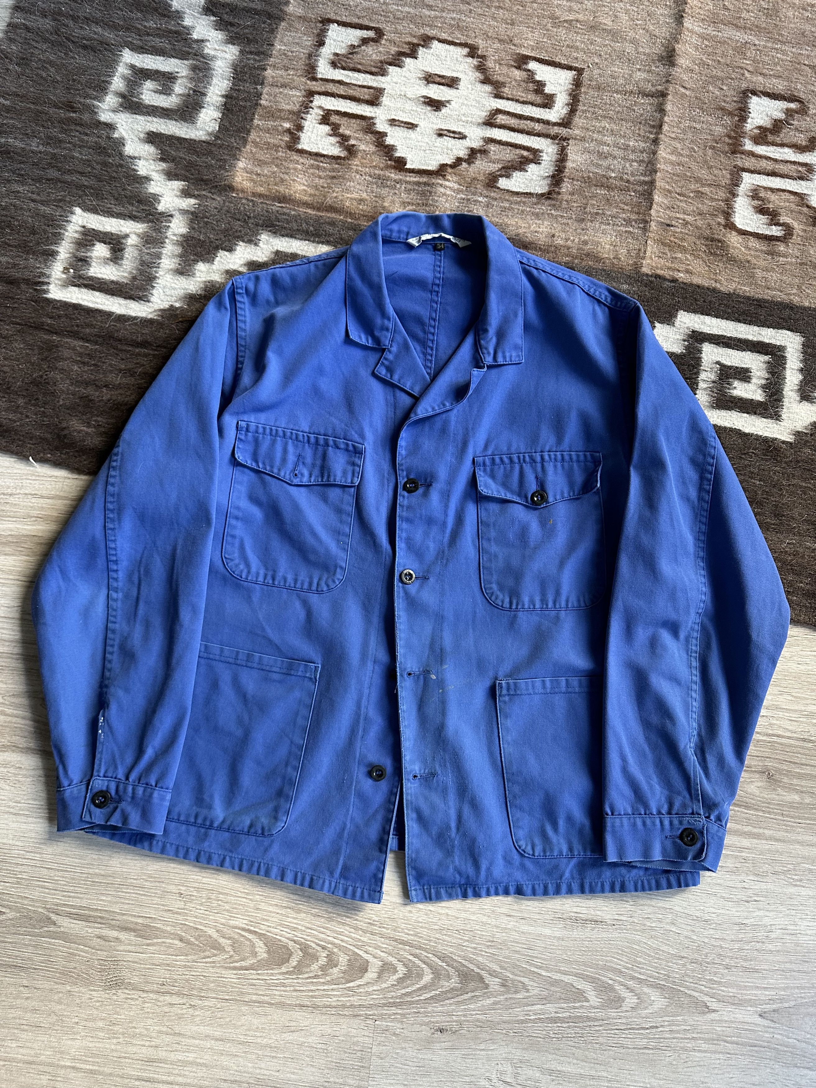 Vintage 70s German Double Breasted Corduroy Work Jacket factory 1970s Workwear