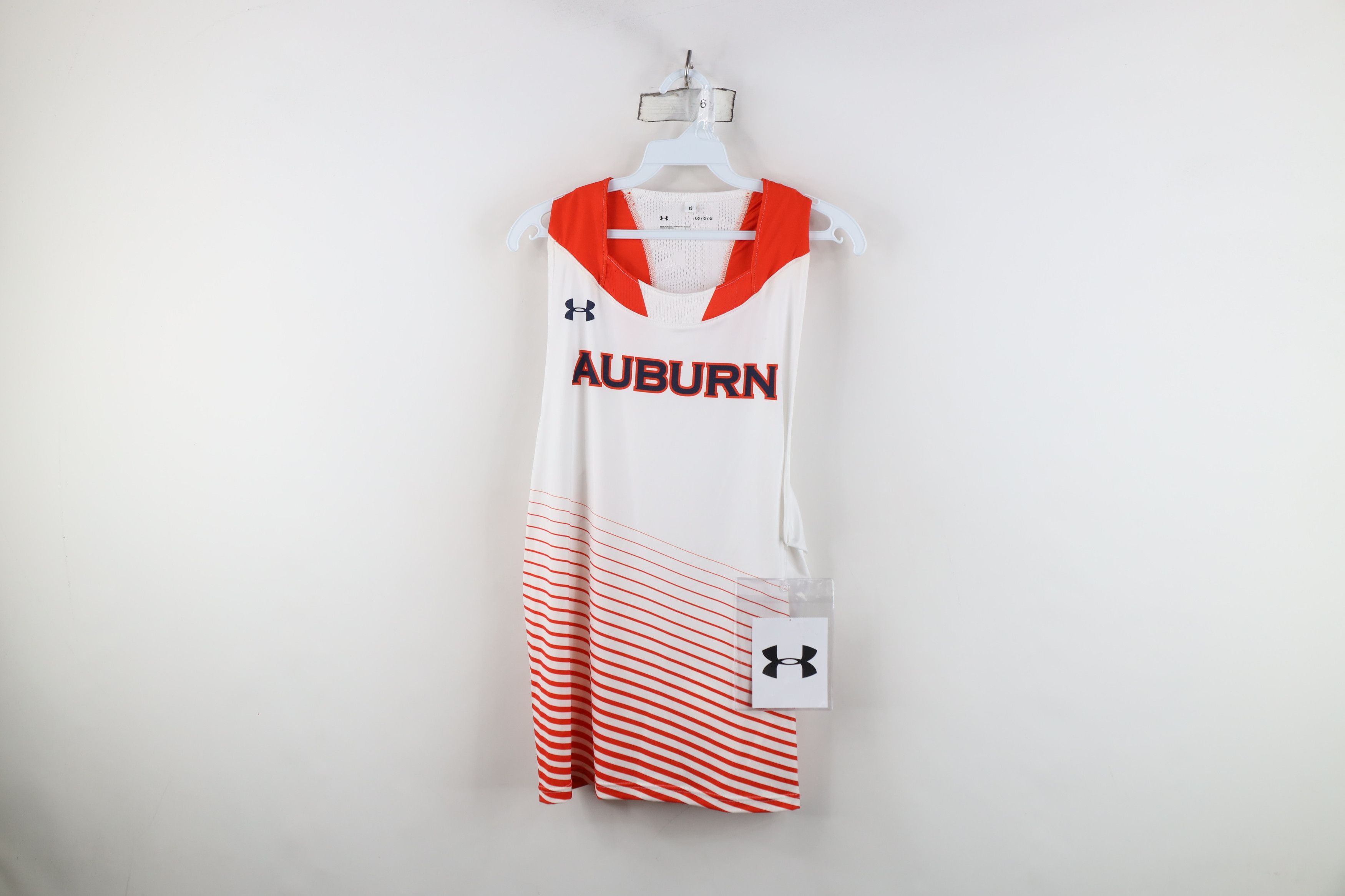 Under Armour New Sample Under Armour University Track and Field Jersey Size US L / EU 52-54 / 3 - 1 Thumbnail
