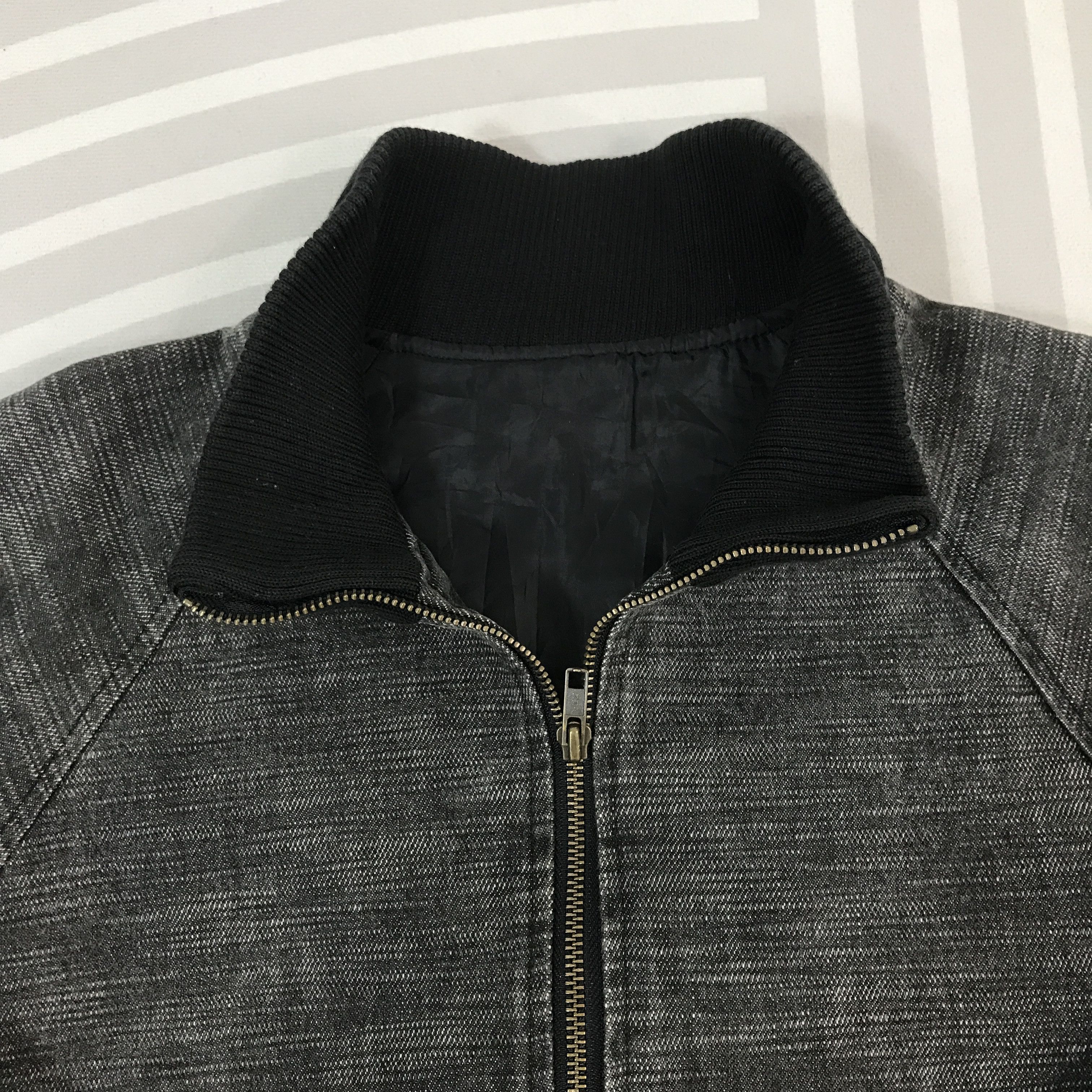 Japanese Brand × Vintage Vintage Yama50 Japan Design Bomber Skull Art Jacket Size US L / EU 52-54 / 3 - 7 Thumbnail