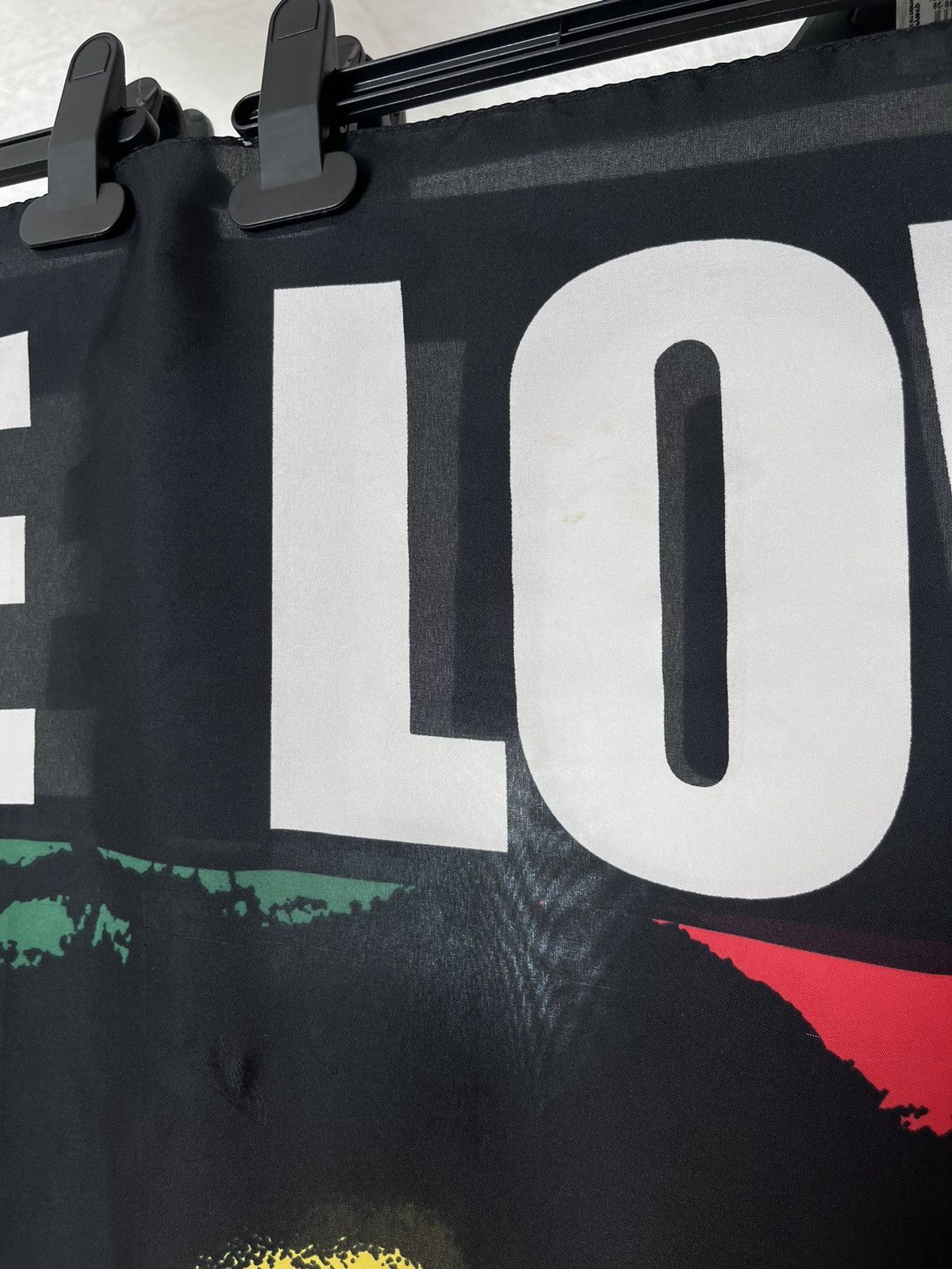 Bob Marley Bob Marley One Love Vintage Scarf Postage 00s big logo Reggi Size ONE SIZE - 9 Thumbnail