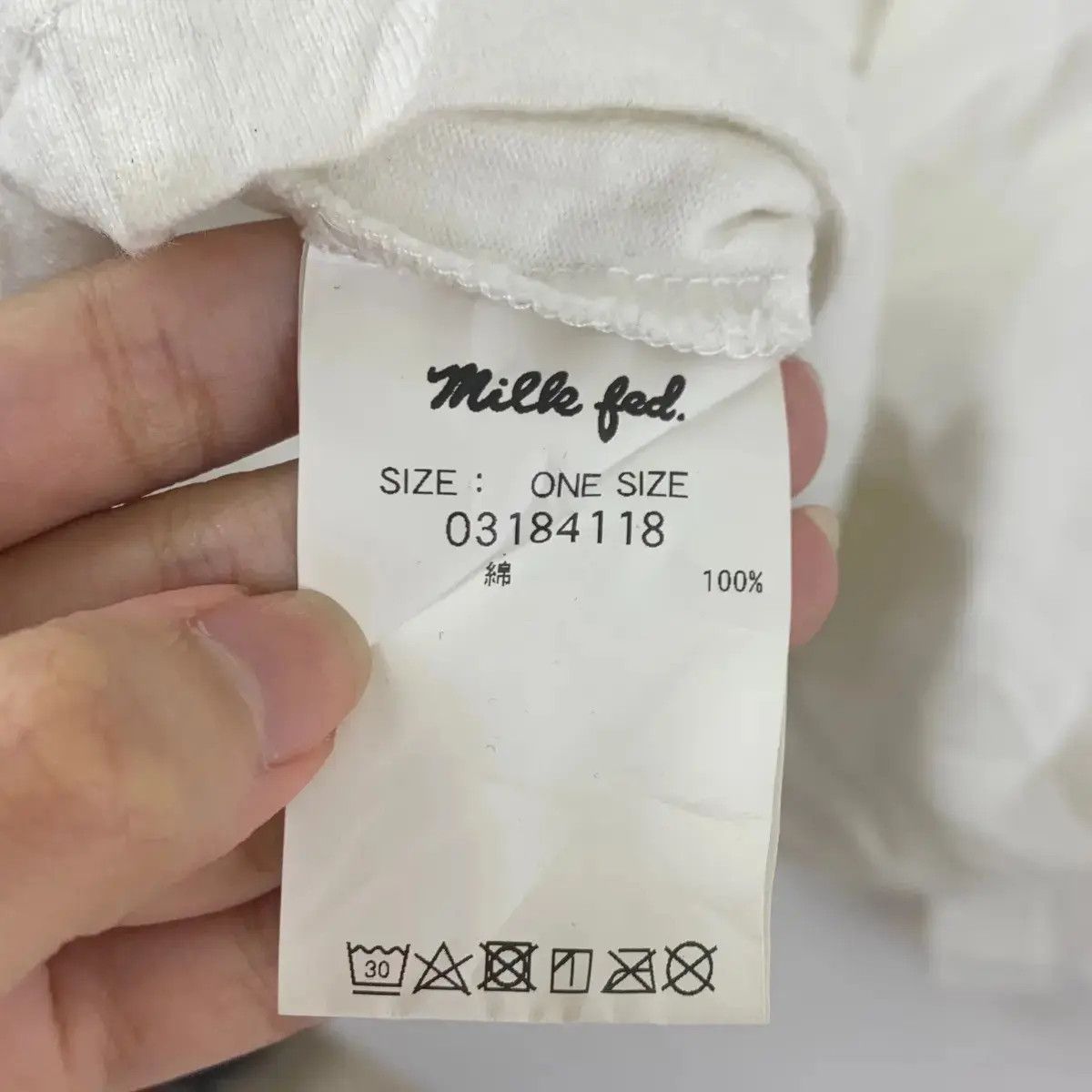 MILKFED MILKFED JAPAN Streetwear Monogram Sleeve Tee Shirt Top Size L / US 10 / IT 46 - 4 Thumbnail
