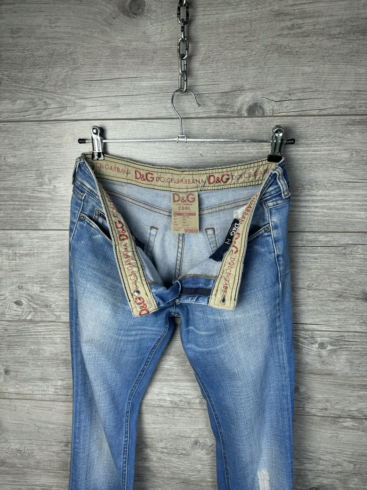 Dolce & Gabbana Dolce Gabbana D&G Vintage Womans Jeans Luxury size 28 Size 28" / US 6 / IT 42 - 17 Thumbnail