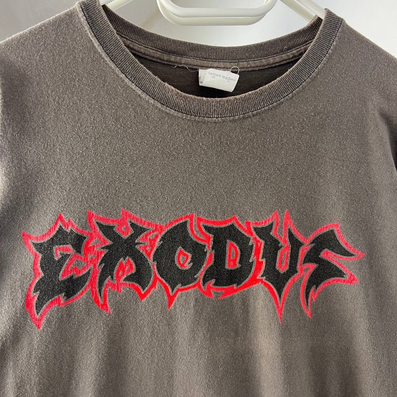 Band Tees Vintage Y2K Exodus Pentagram Logo Rock Band T-Shirt Size US XXL / EU 58 / 5 - 6 Thumbnail