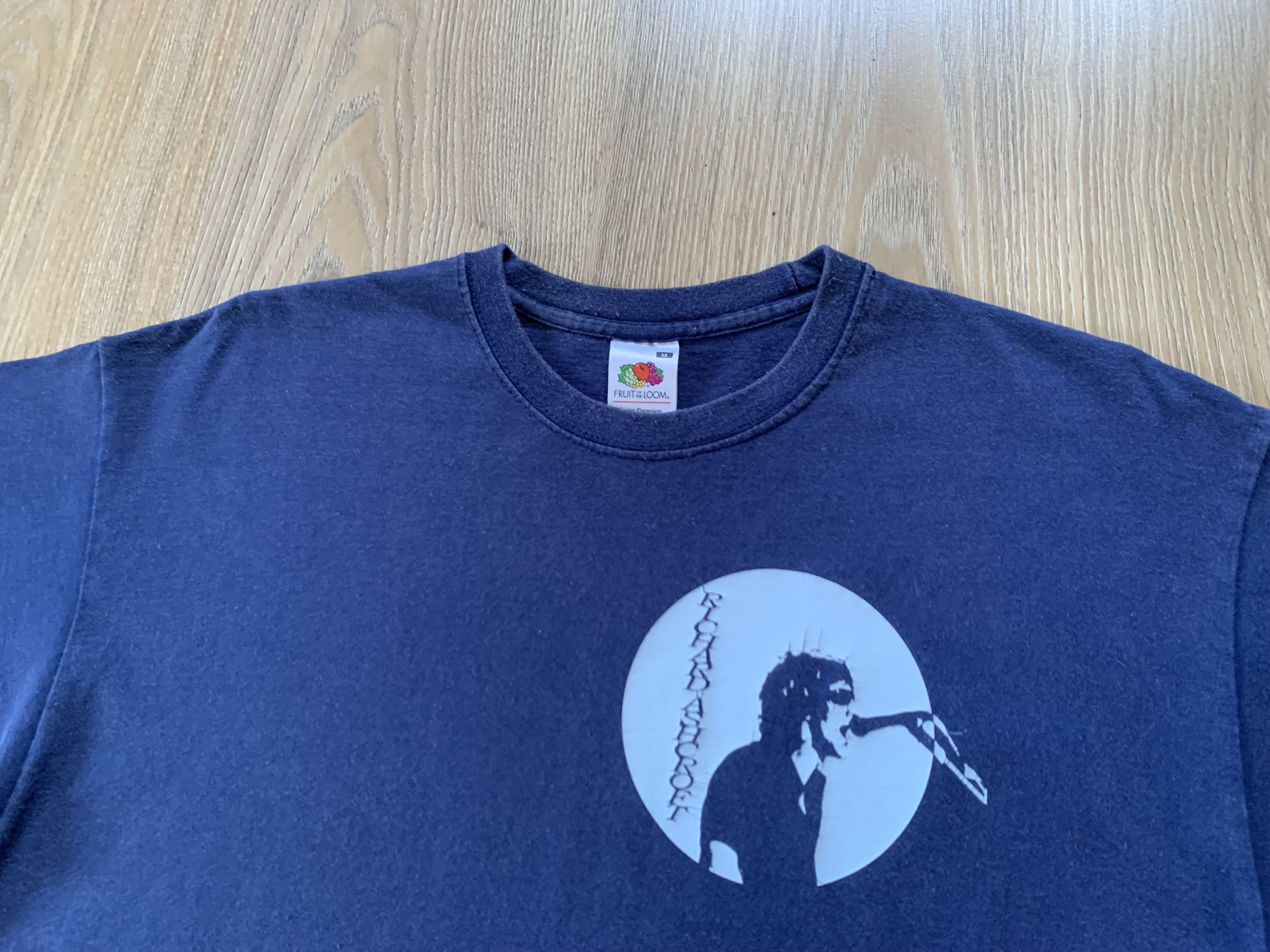 Band Tees × Fruit Of The Loom Vintage Richard Ashcroft T Shirt Size US M / EU 48-50 / 2 - 4 Thumbnail